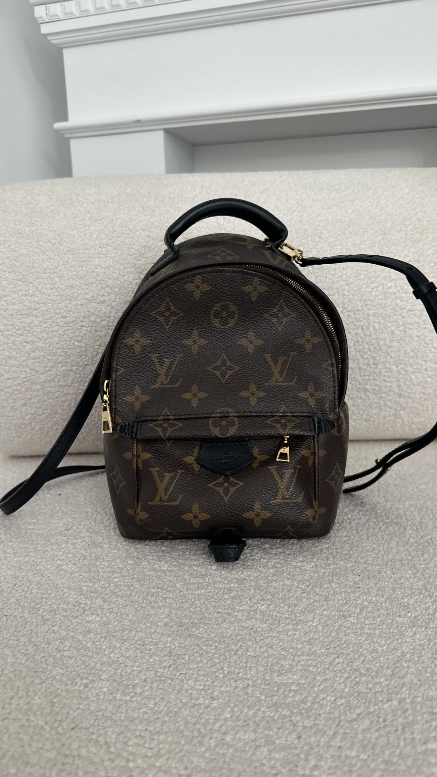 Louis Vuitton Palm Springs mini plecak monogram canvas - obrazek 4