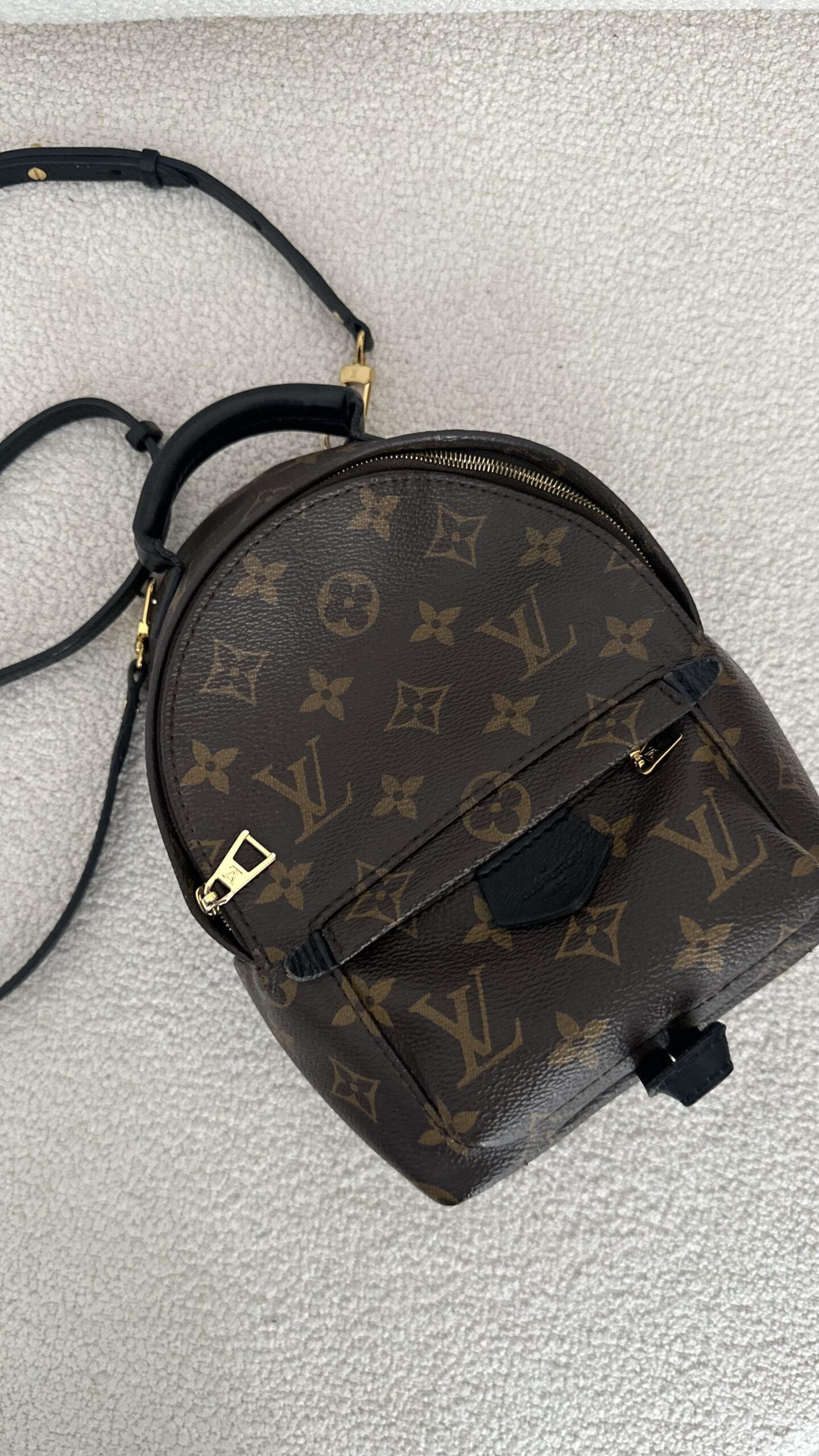 Louis Vuitton Palm Springs mini plecak monogram canvas - obrazek 6