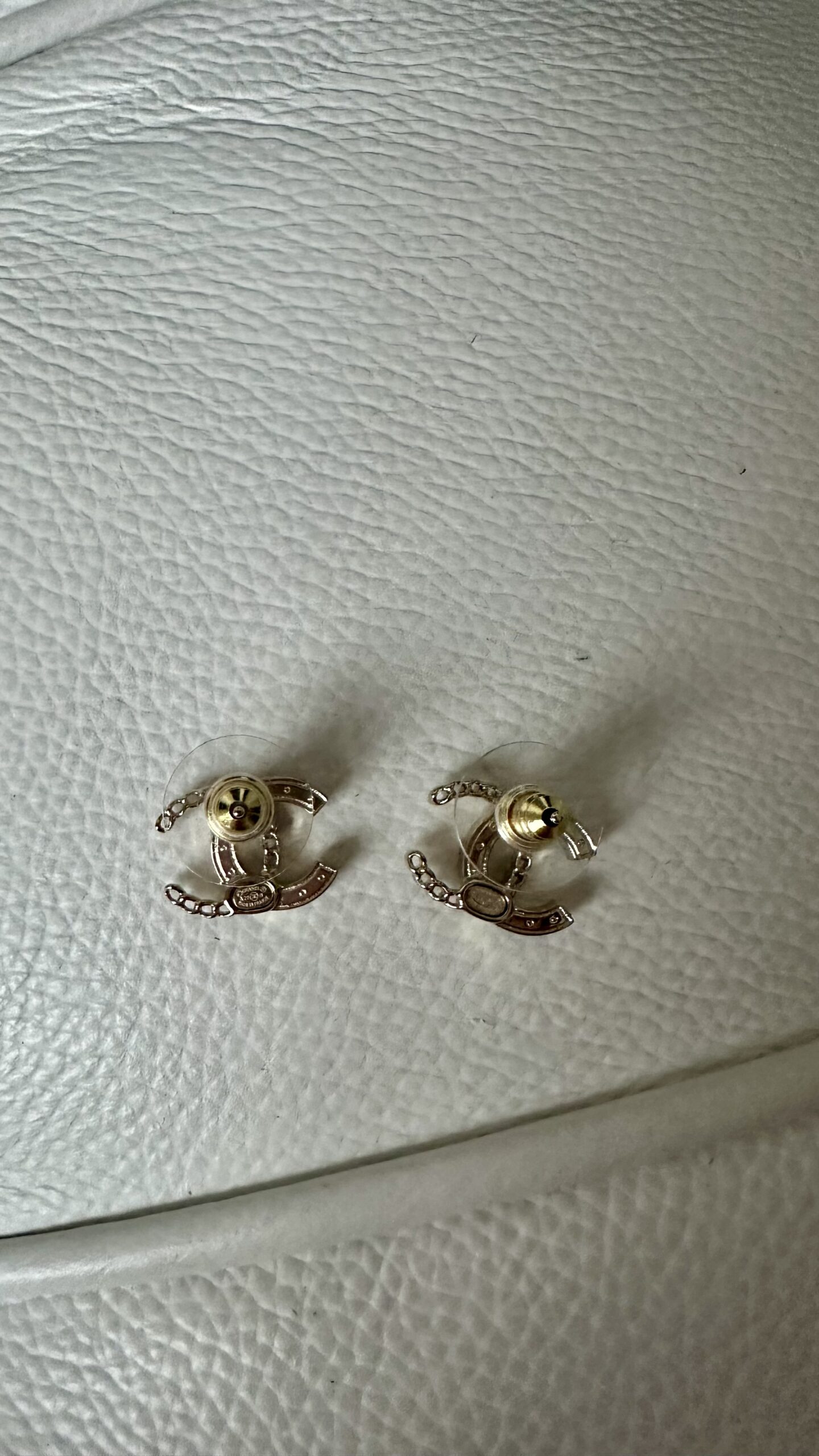Chanel nowe klasyczna kolczyki cyrkonia - obrazek 5