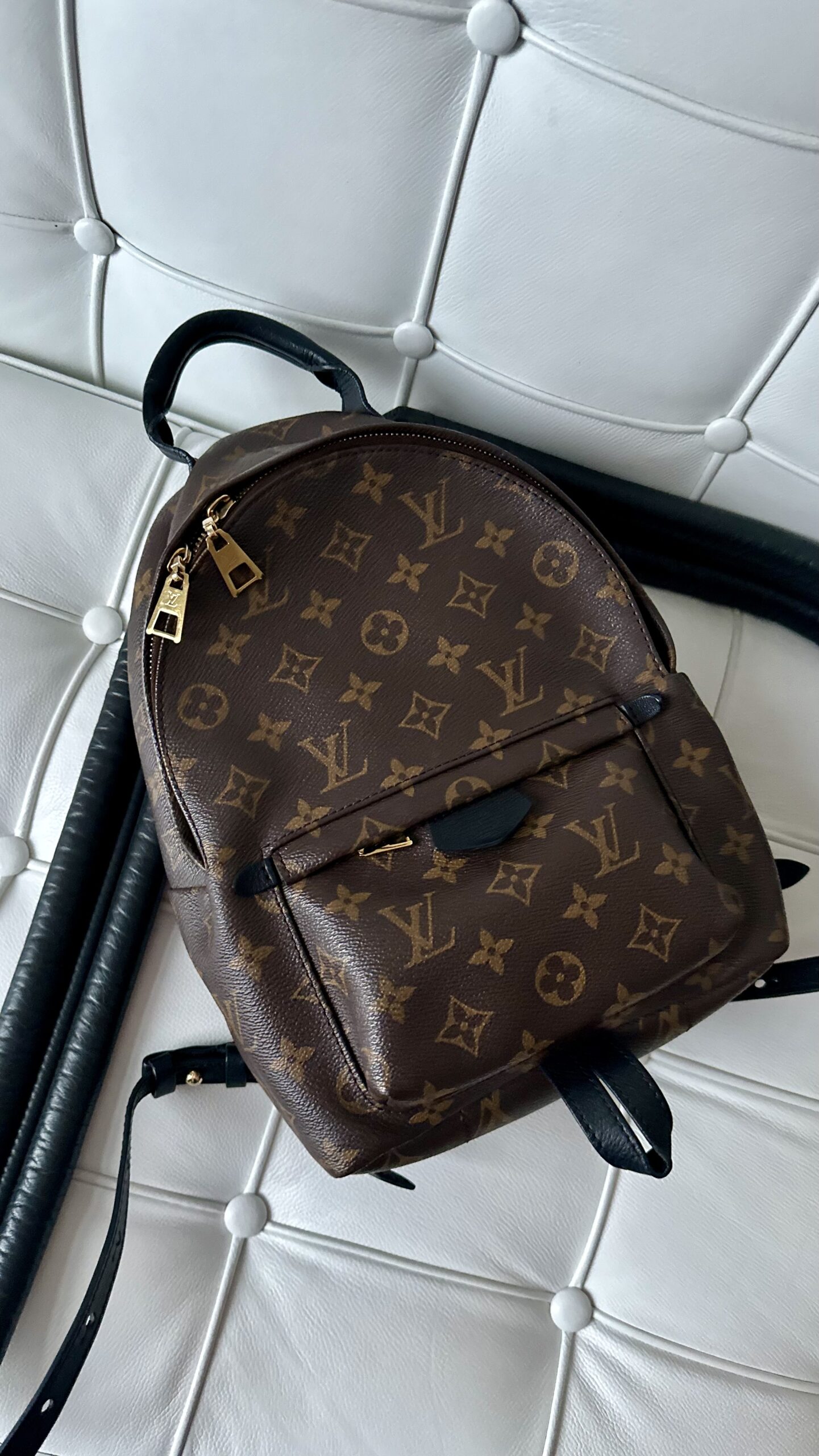 Louis Vuitton Palm Springs Pm plecak monogram canvas - obrazek 5