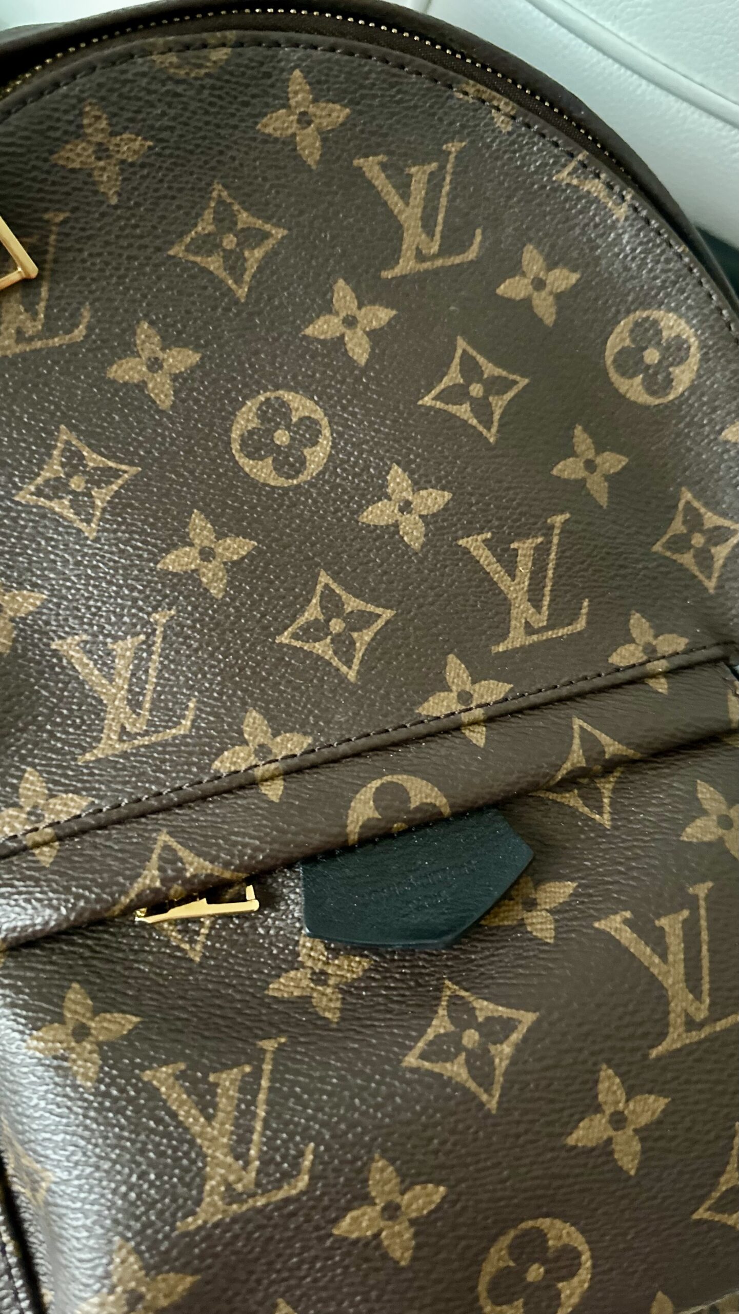 Louis Vuitton Palm Springs Pm plecak monogram canvas - obrazek 7