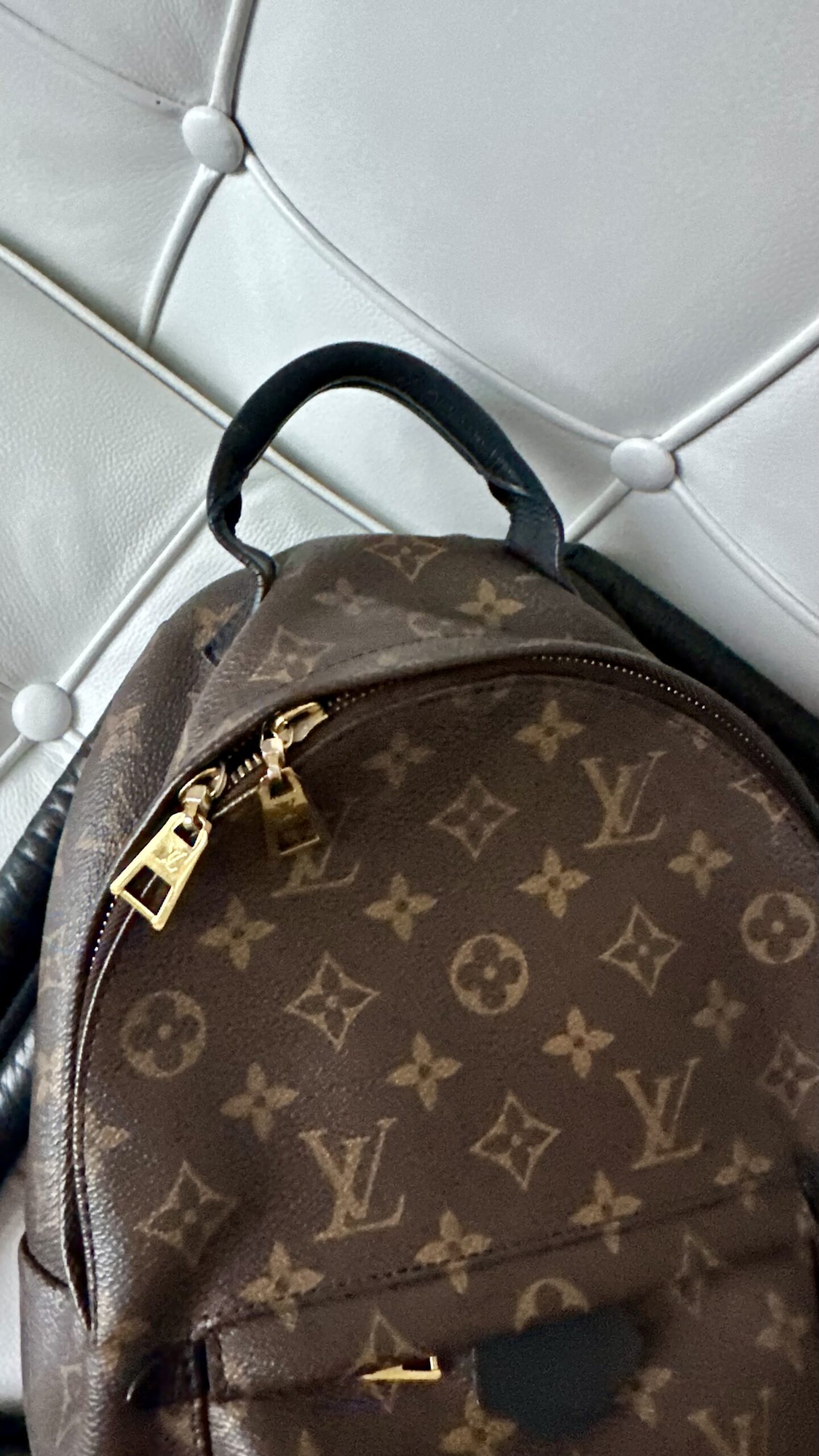 Louis Vuitton Palm Springs Pm plecak monogram canvas - obrazek 8