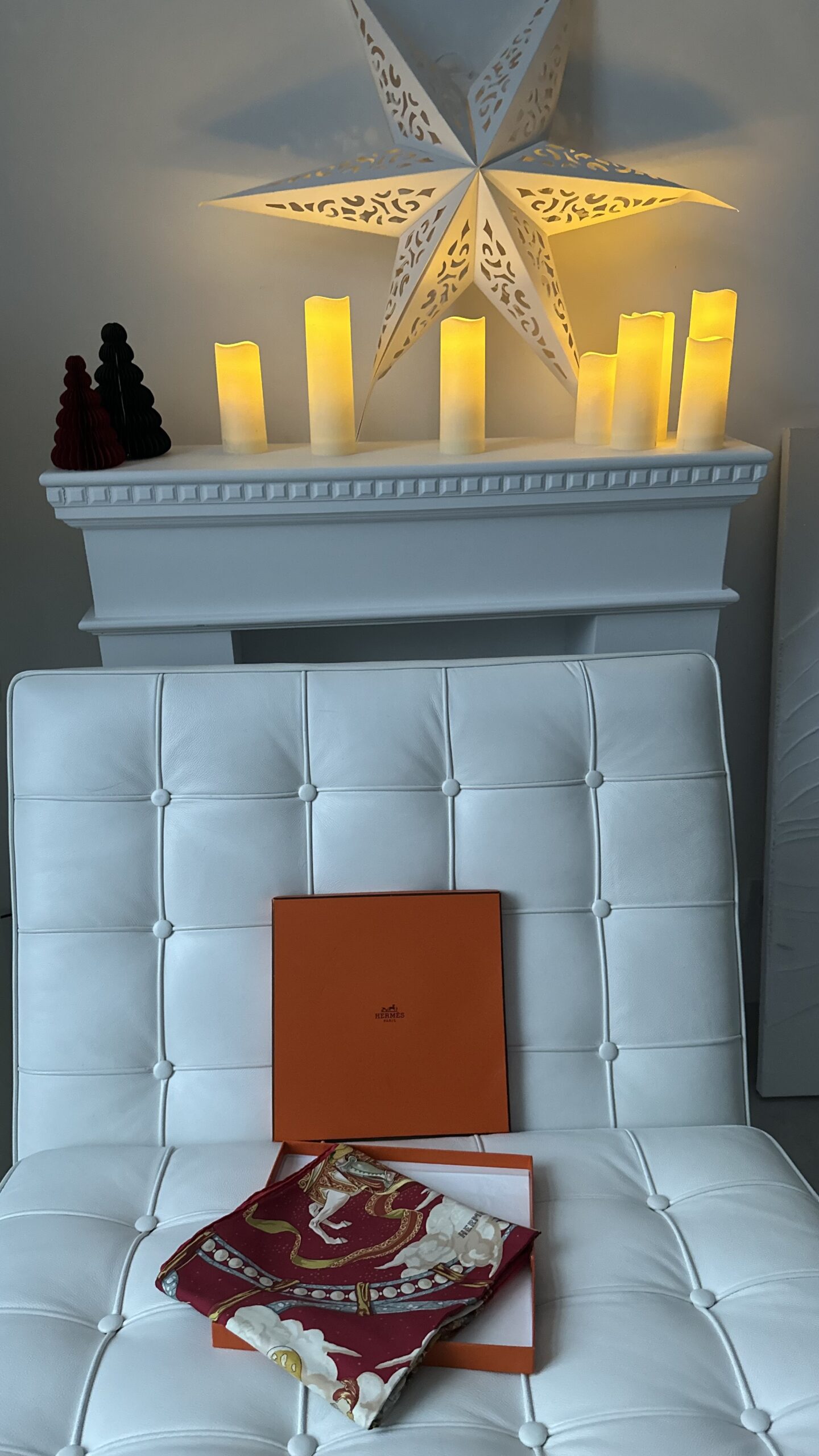 Hermes apaszka z jedwabiu szal