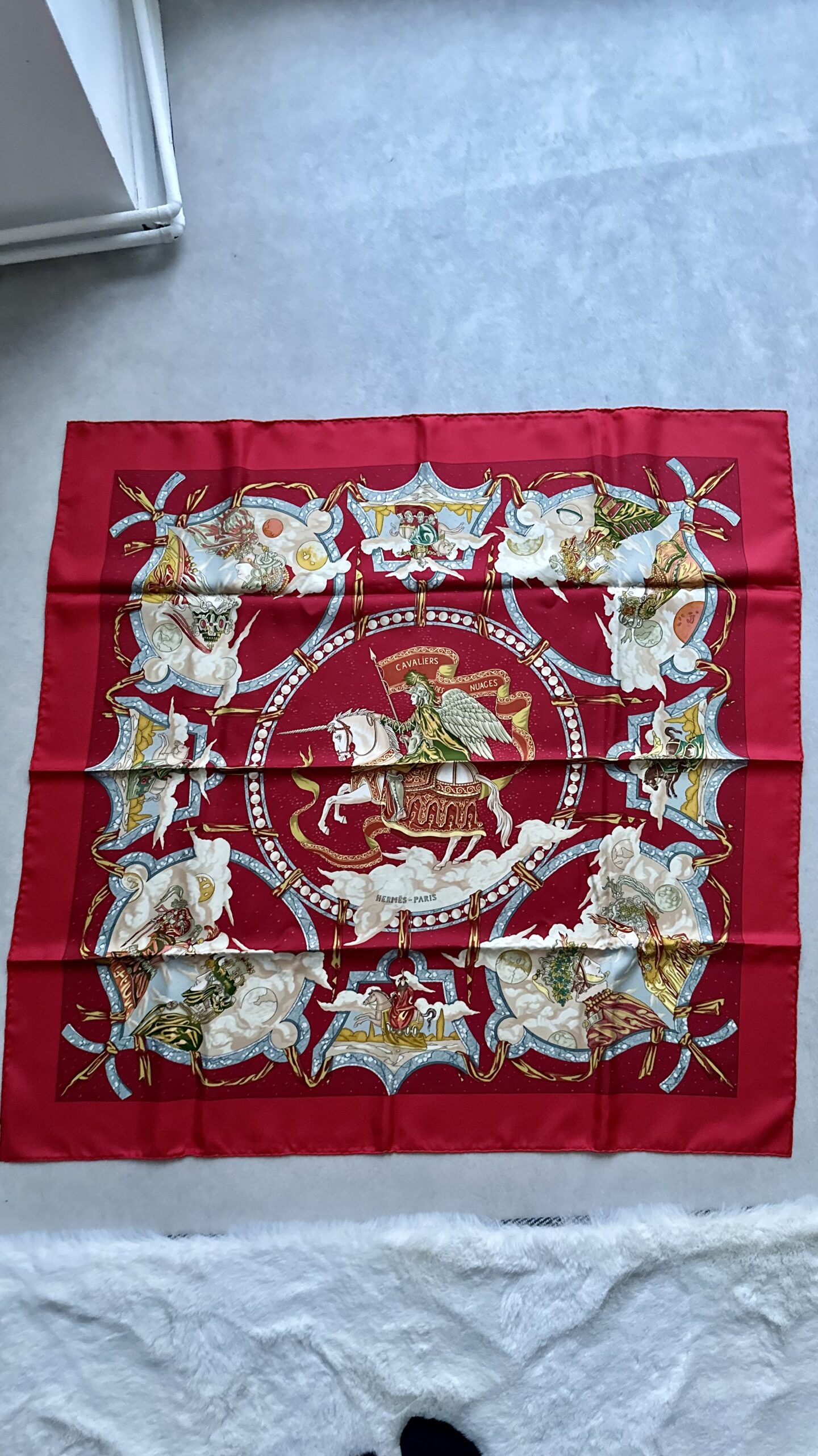 Hermes apaszka z jedwabiu szal - obrazek 5