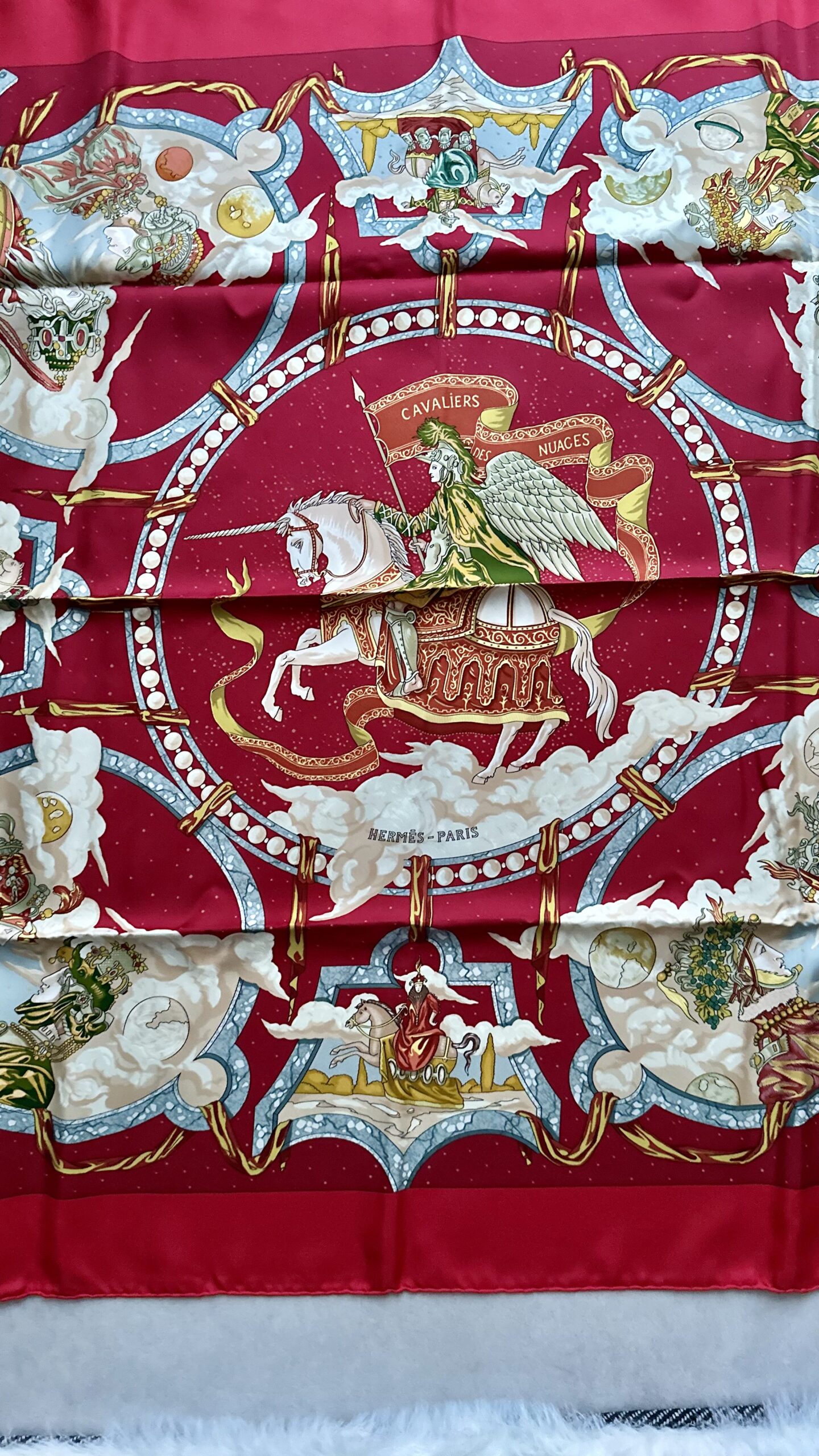 Hermes apaszka z jedwabiu szal - obrazek 6