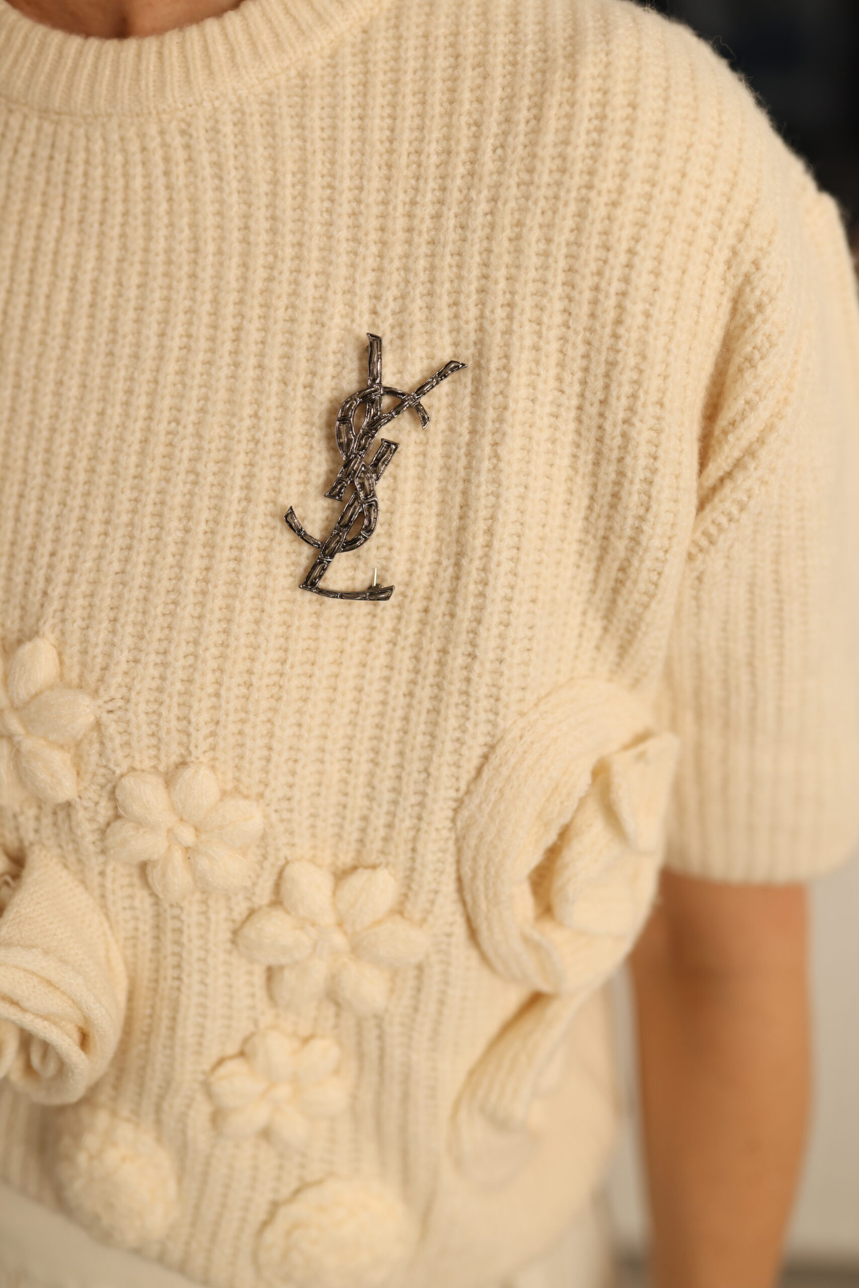 Saint Laurent broszka - obrazek 2