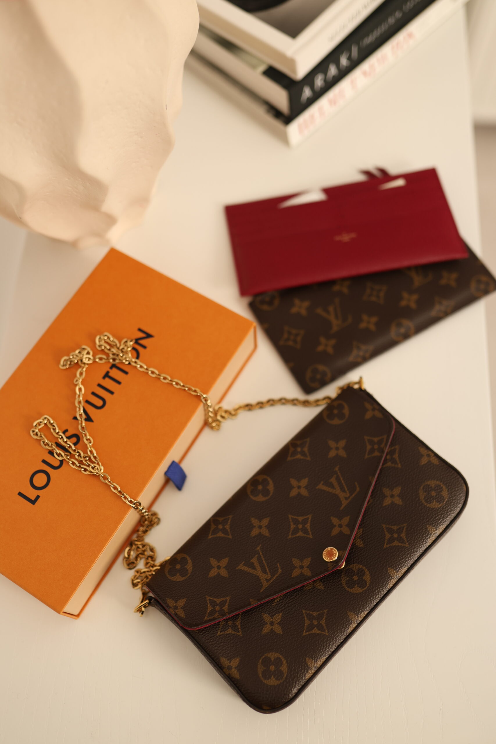 Louis Vuitton Felicie Monogram Canvas torebka - obrazek 10