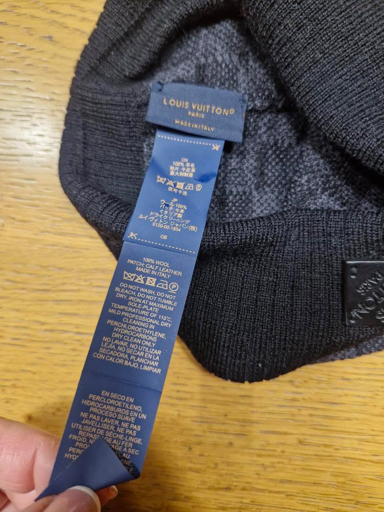 Louis Vuitton wełniana czapka - obrazek 2