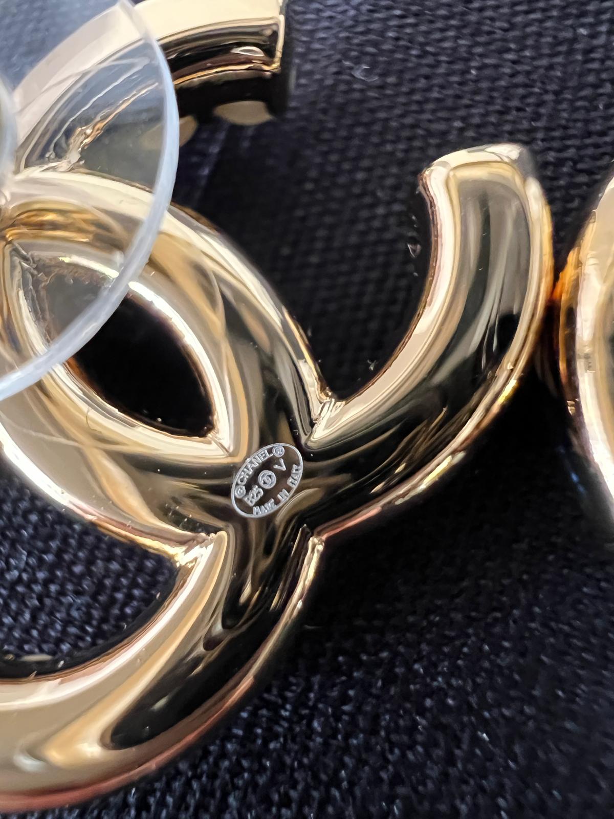 Chanel efektowne kolczyki perełki nowe - obrazek 2