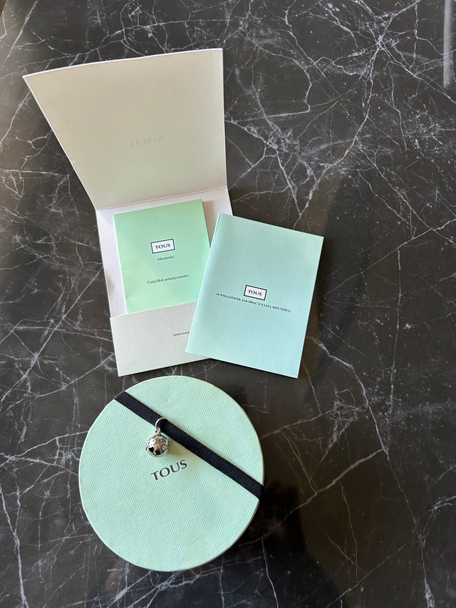 Tous złote kolczyki 18 karat koła - obrazek 5