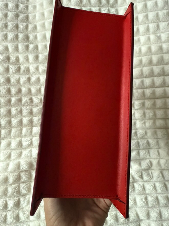 Jacquemus czerwona torebka - obrazek 7