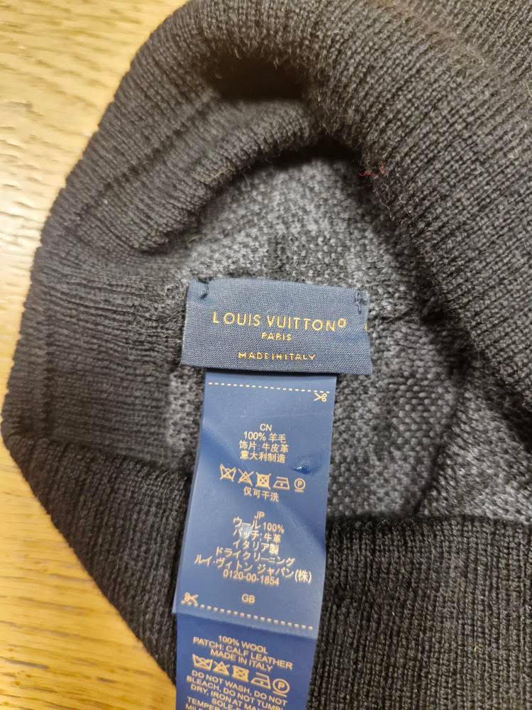 Louis Vuitton wełniana czapka - obrazek 3