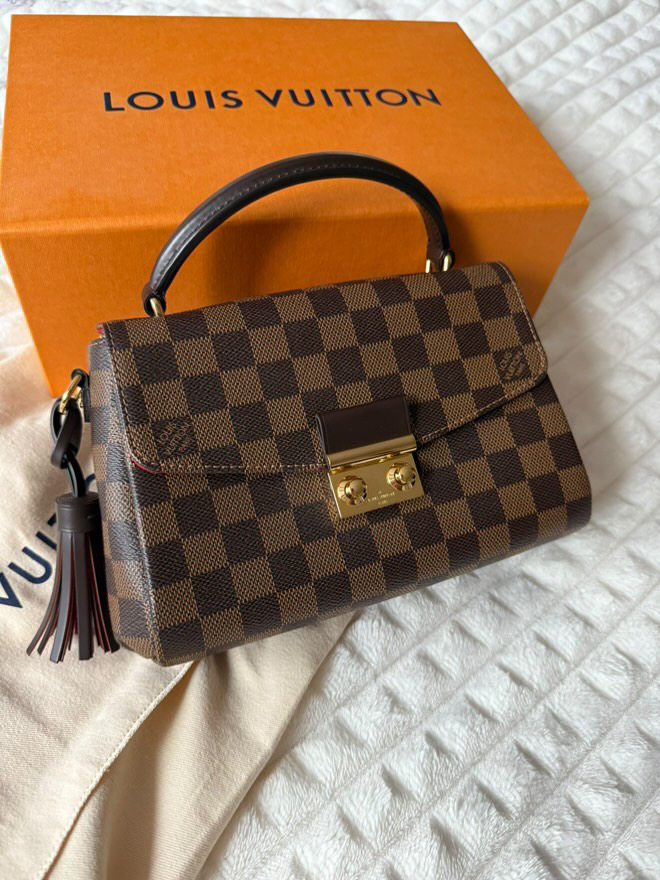 Louis Vuitton Croisette damier ebene torebka