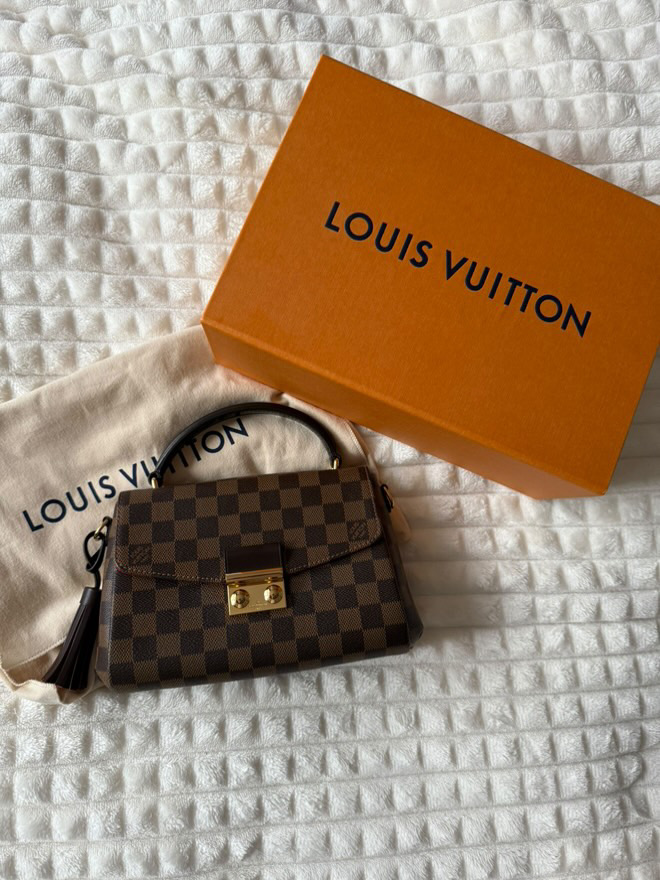 Louis Vuitton Croisette damier ebene torebka - obrazek 6