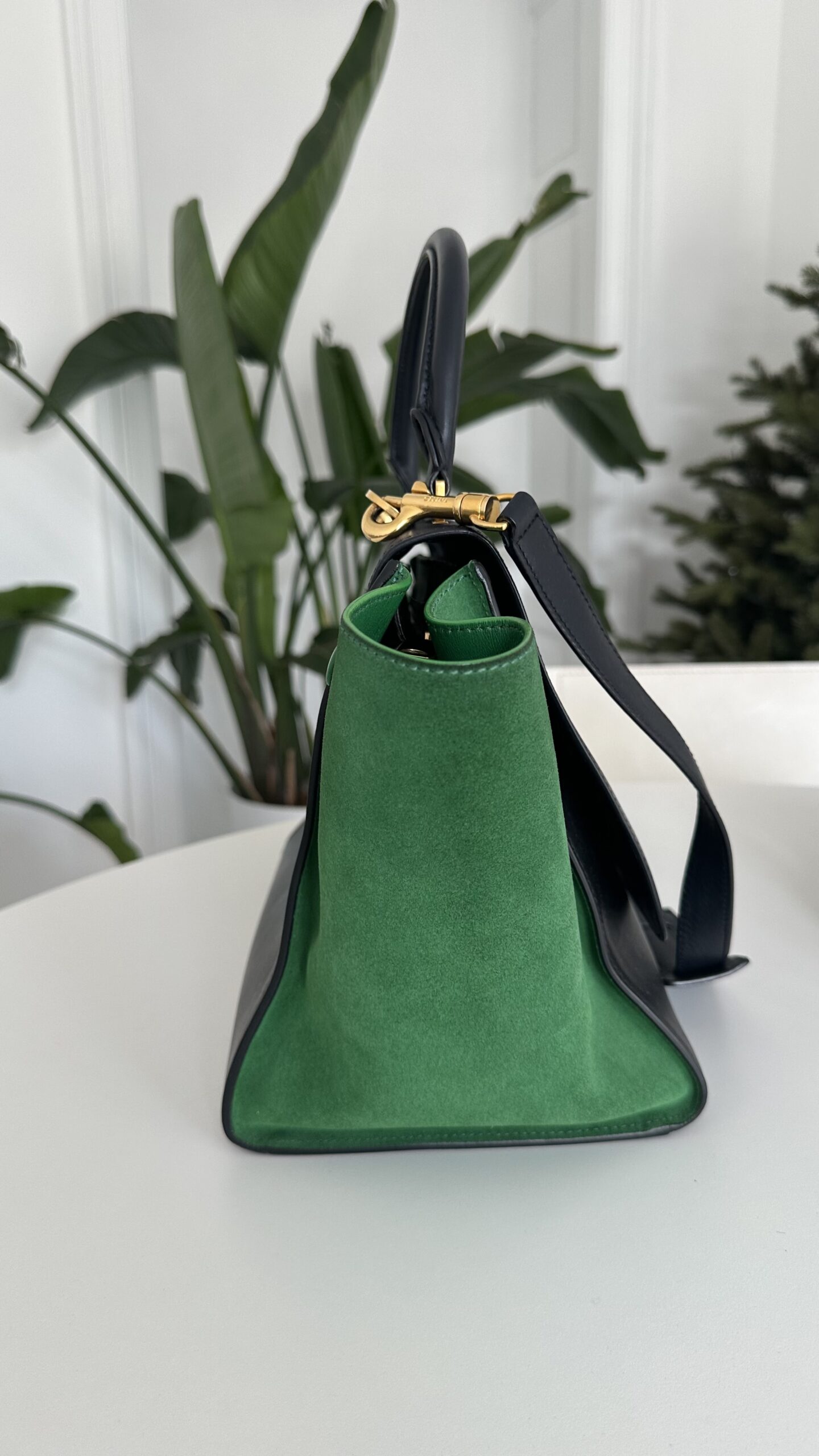 Celine Trapeze duża klasyczna torebka - obrazek 4