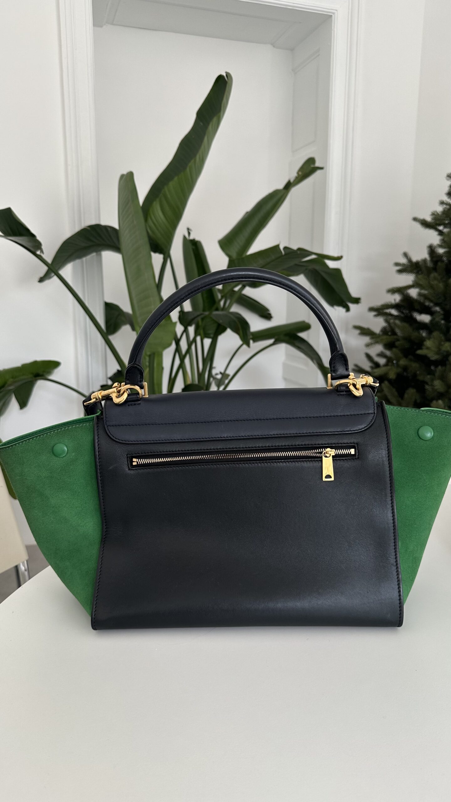 Celine Trapeze duża klasyczna torebka - obrazek 5