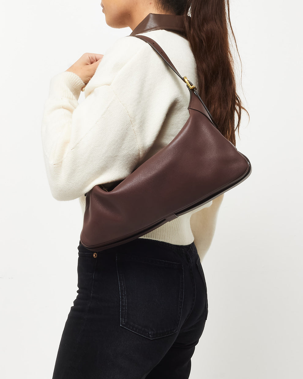 Celine Romy bordowa torebka - obrazek 3