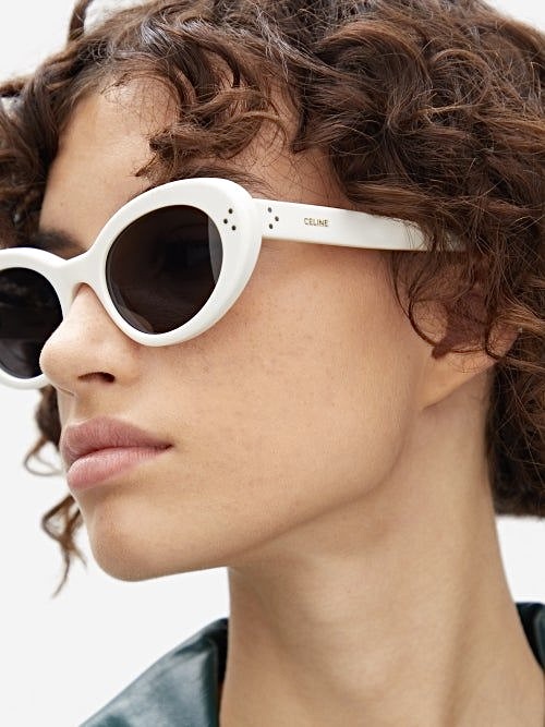 CELINE Oval Cat-Eye Sunglasses CL40193I - okulary przeciwsłoneczne - obrazek 2