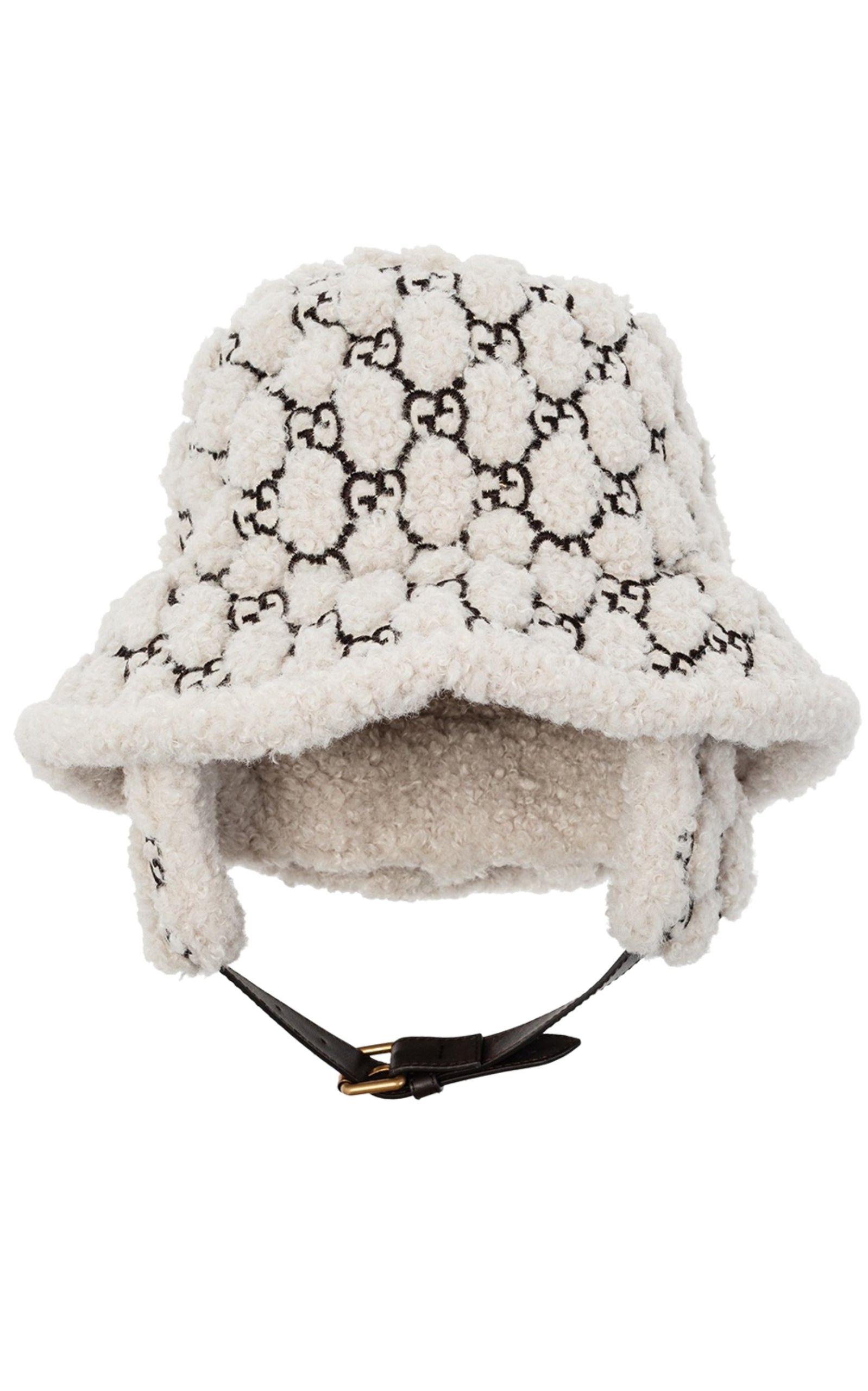 Gucci zimowa barankowa czapka - obrazek 4