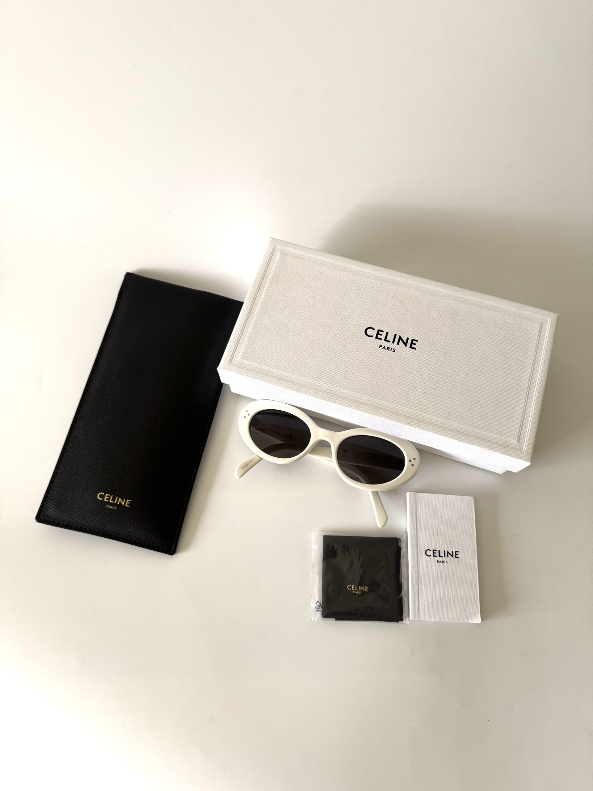 CELINE Oval Cat-Eye Sunglasses CL40193I - okulary przeciwsłoneczne - obrazek 3