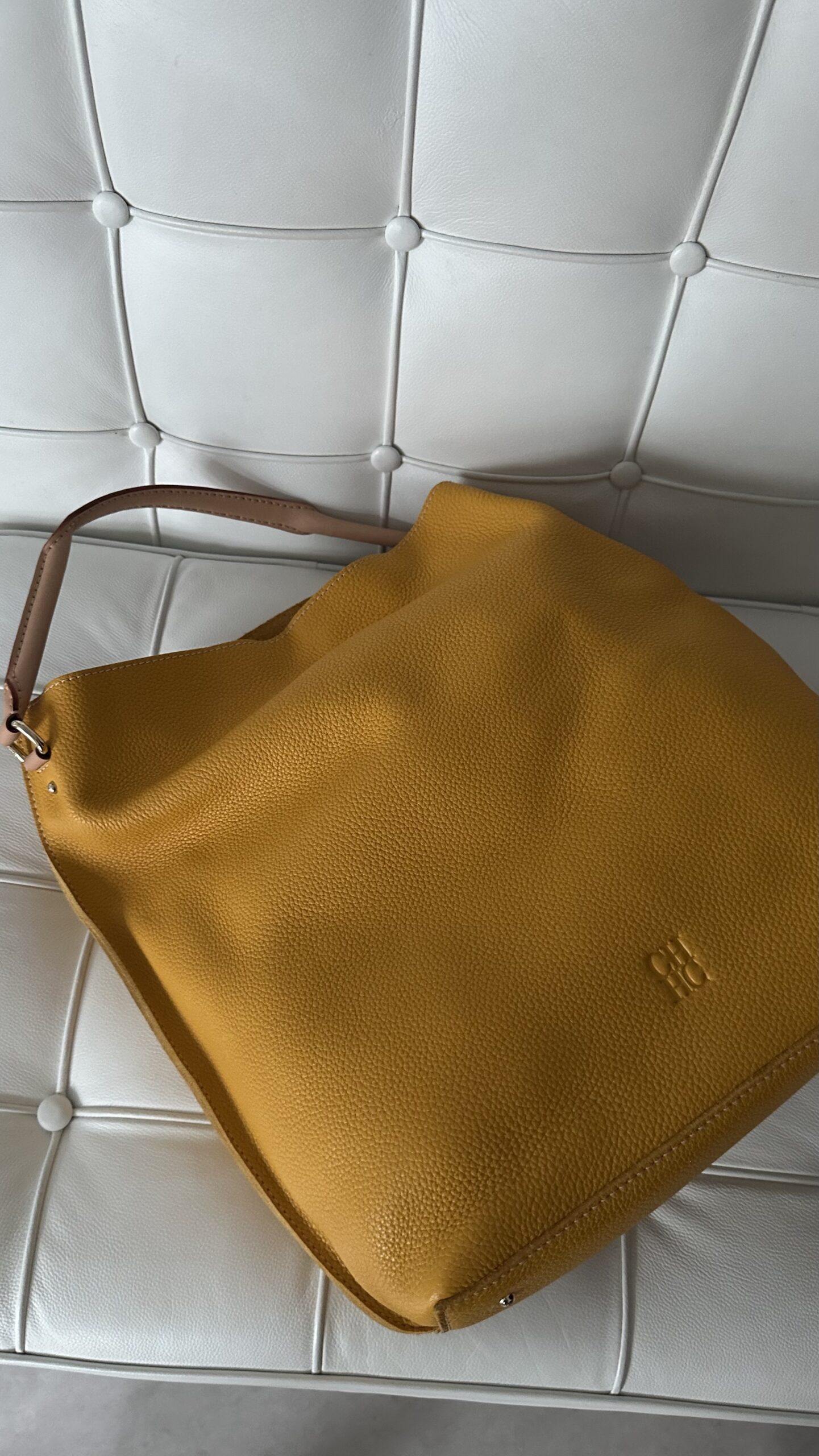 Carolina Herrera żółta nowa torebka - obrazek 5