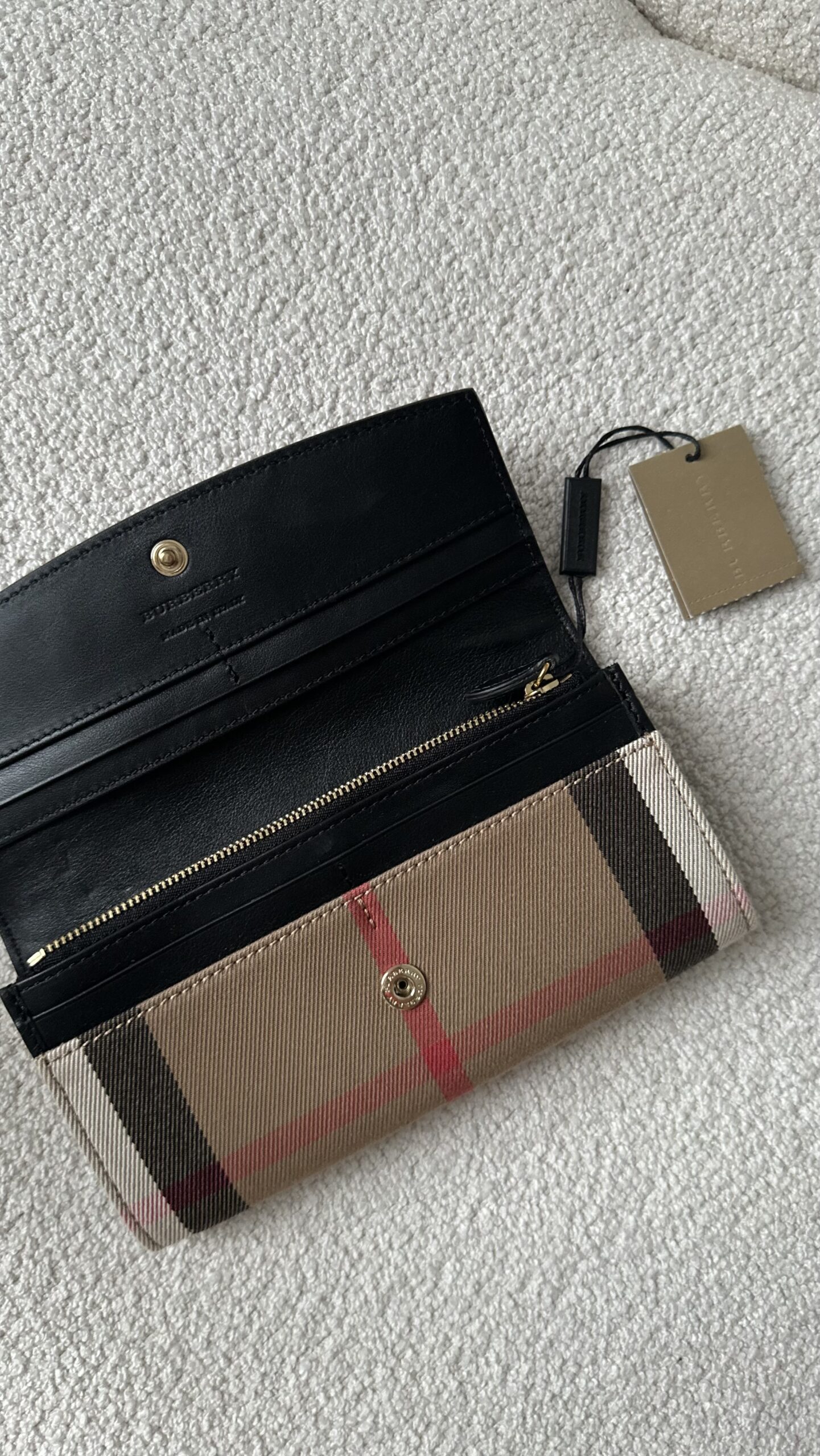 Burberry klasyczny nowy portfel - obrazek 4