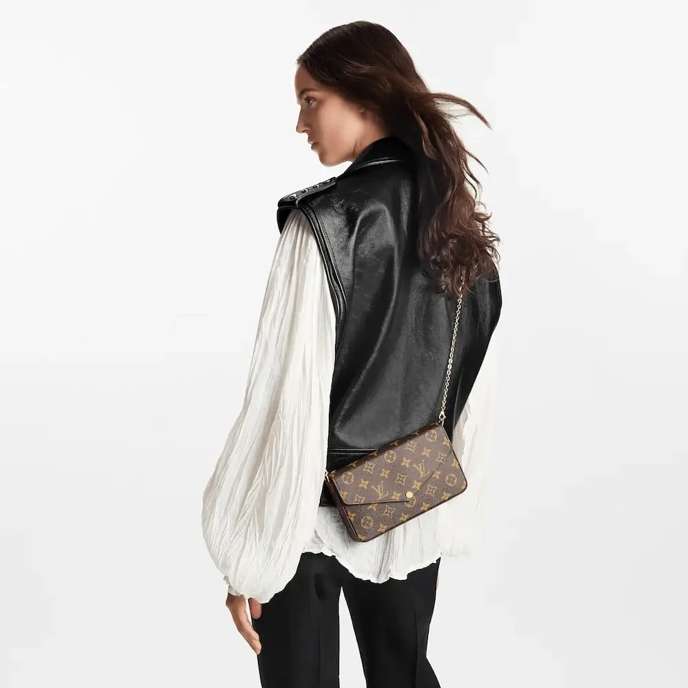 Louis Vuitton Felicie Pochette torebka - obrazek 6