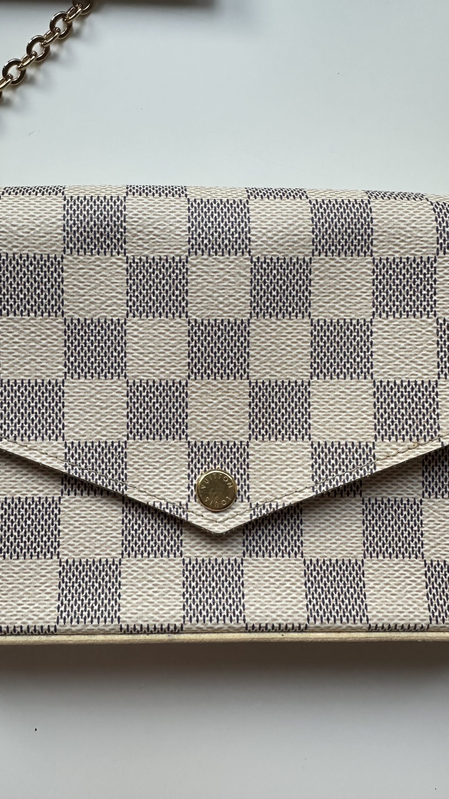 Louis Vuitton Felicie Monogram azur damier torebka - obrazek 2