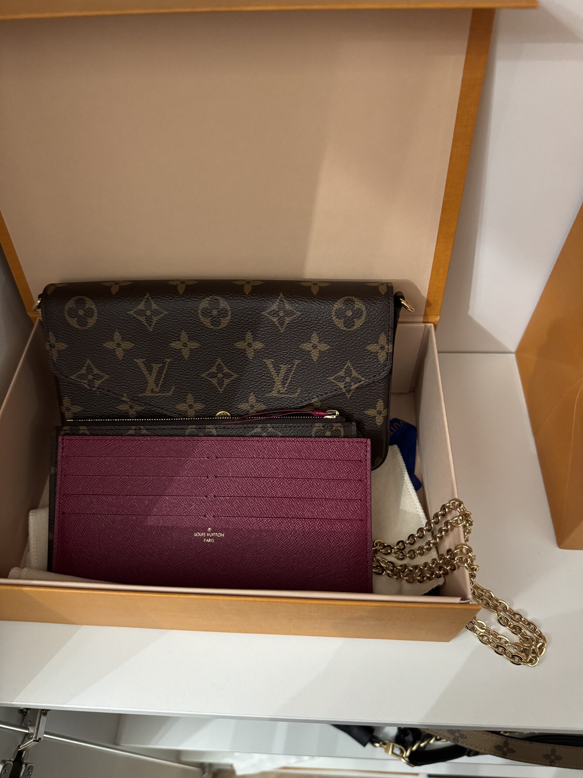 Louis Vuitton Felicie Pochette torebka - obrazek 5