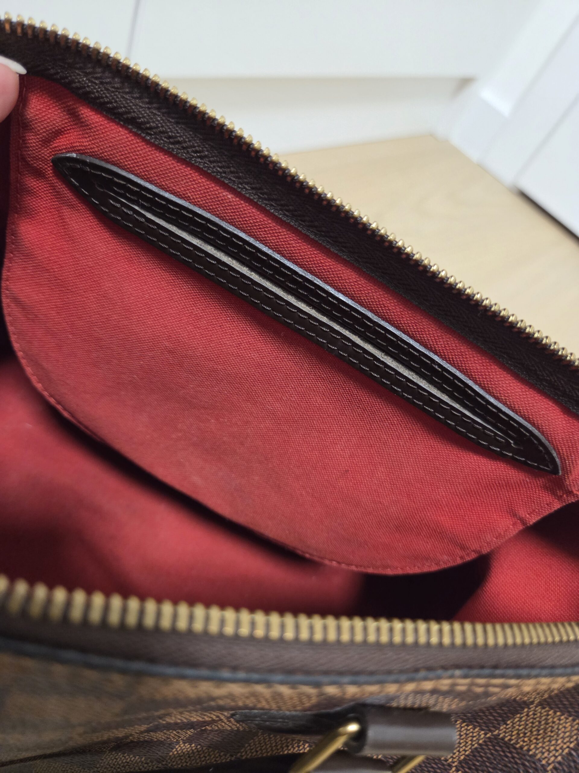 Louis Vuitton Speedy 30 Damier Ebene Vintage - obrazek 18