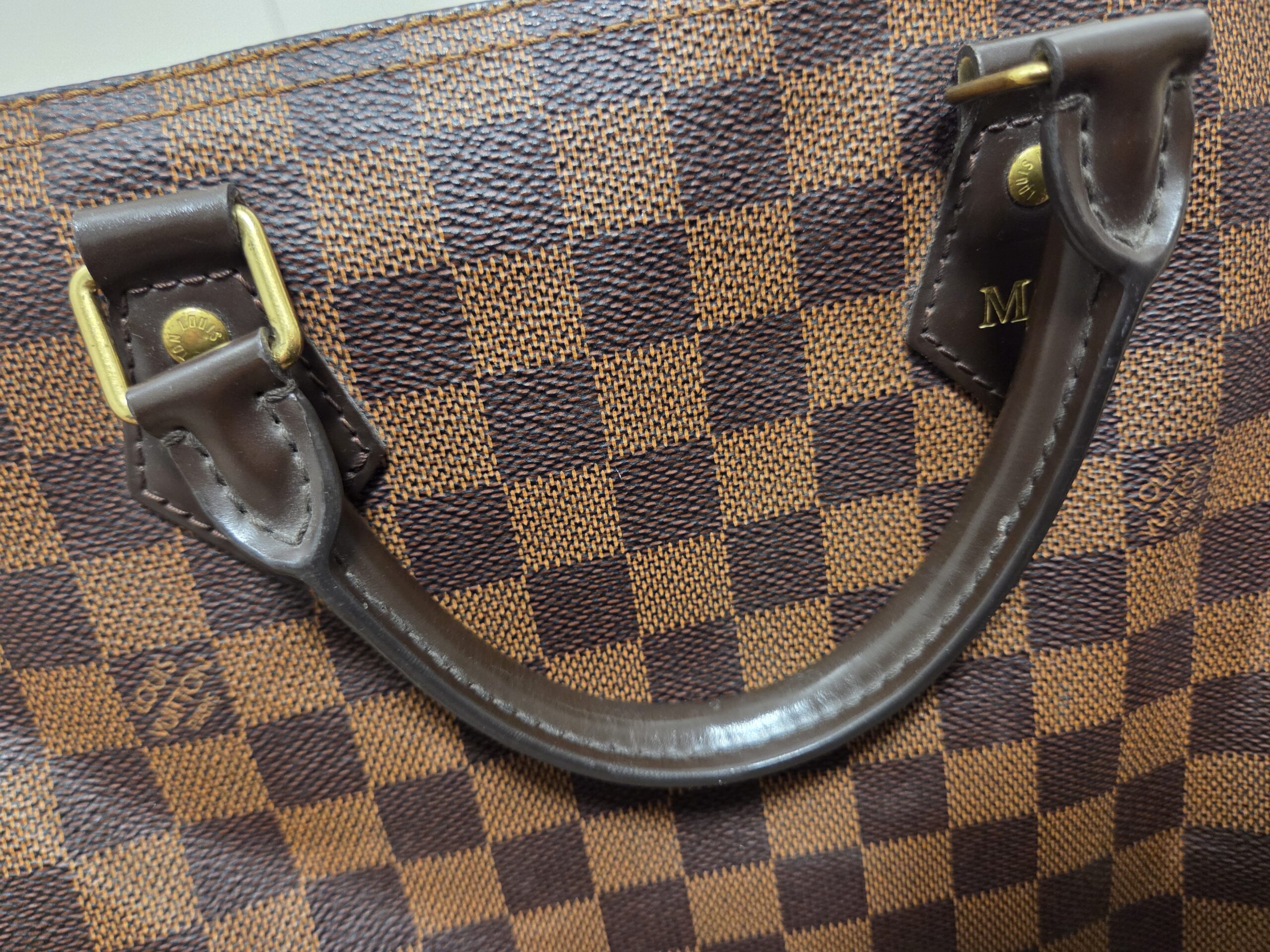 Louis Vuitton Speedy 30 Damier Ebene Vintage - obrazek 12