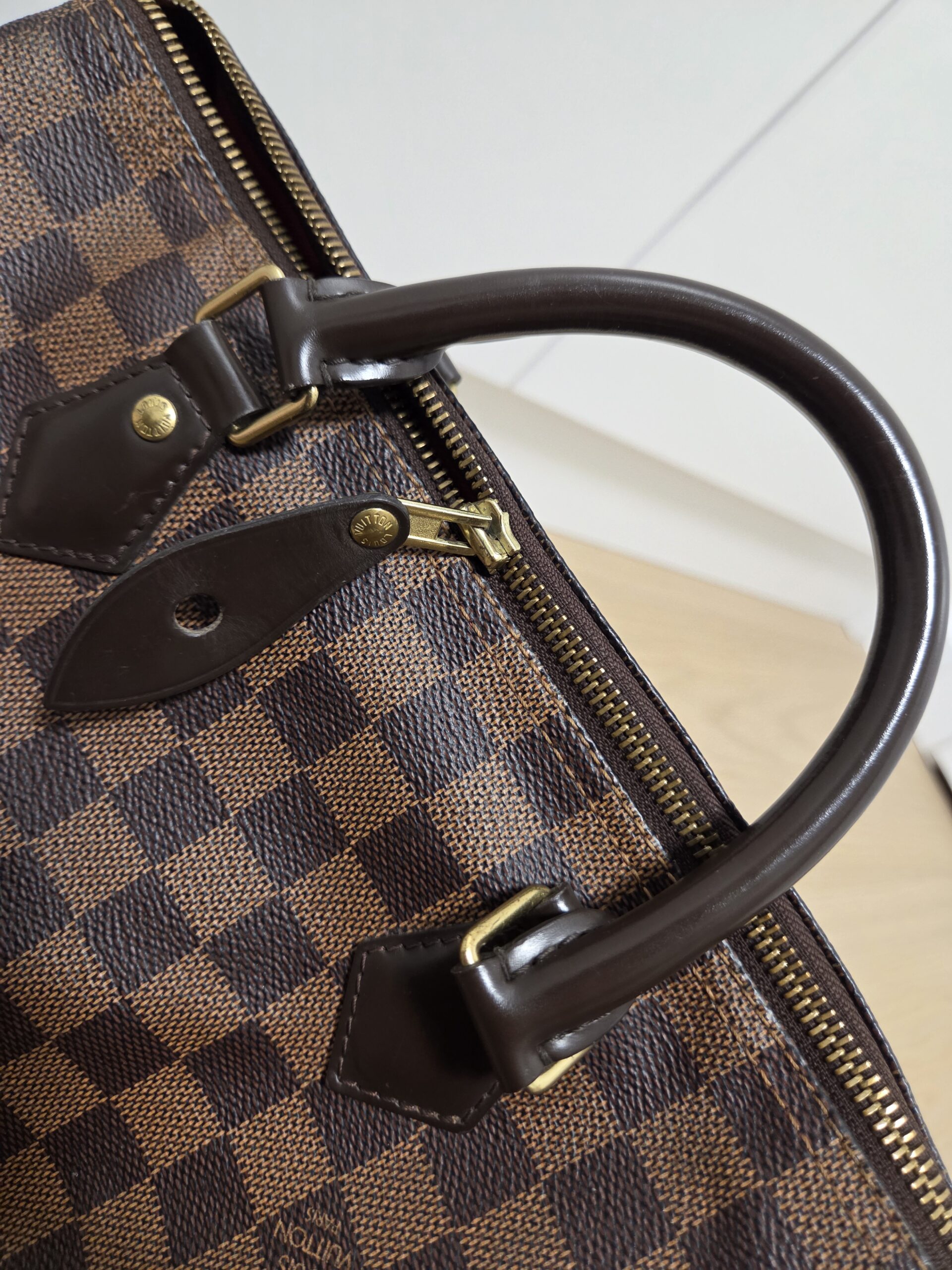 Louis Vuitton Speedy 30 Damier Ebene Vintage - obrazek 16