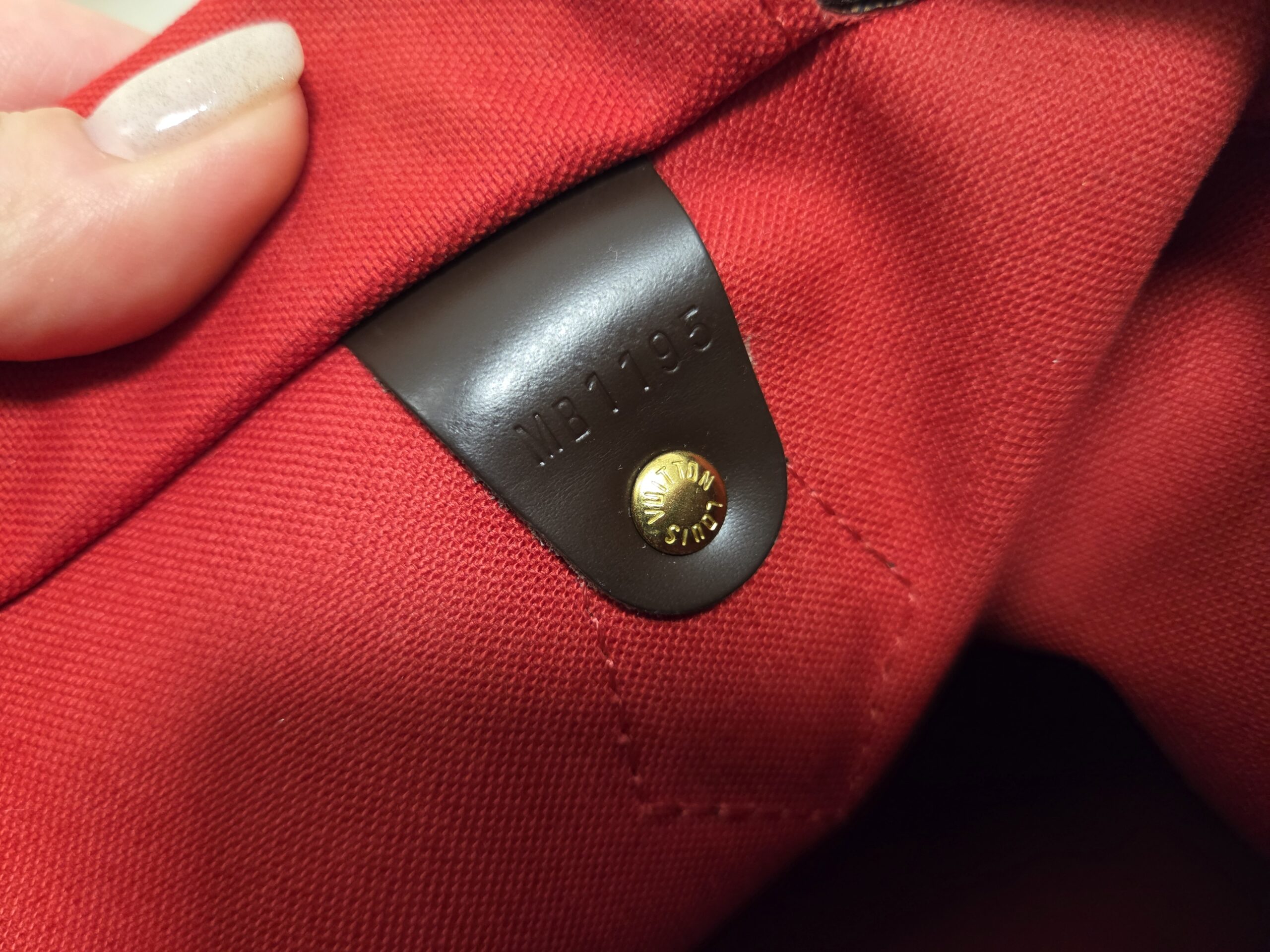 Louis Vuitton Speedy 30 Damier Ebene Vintage - obrazek 6