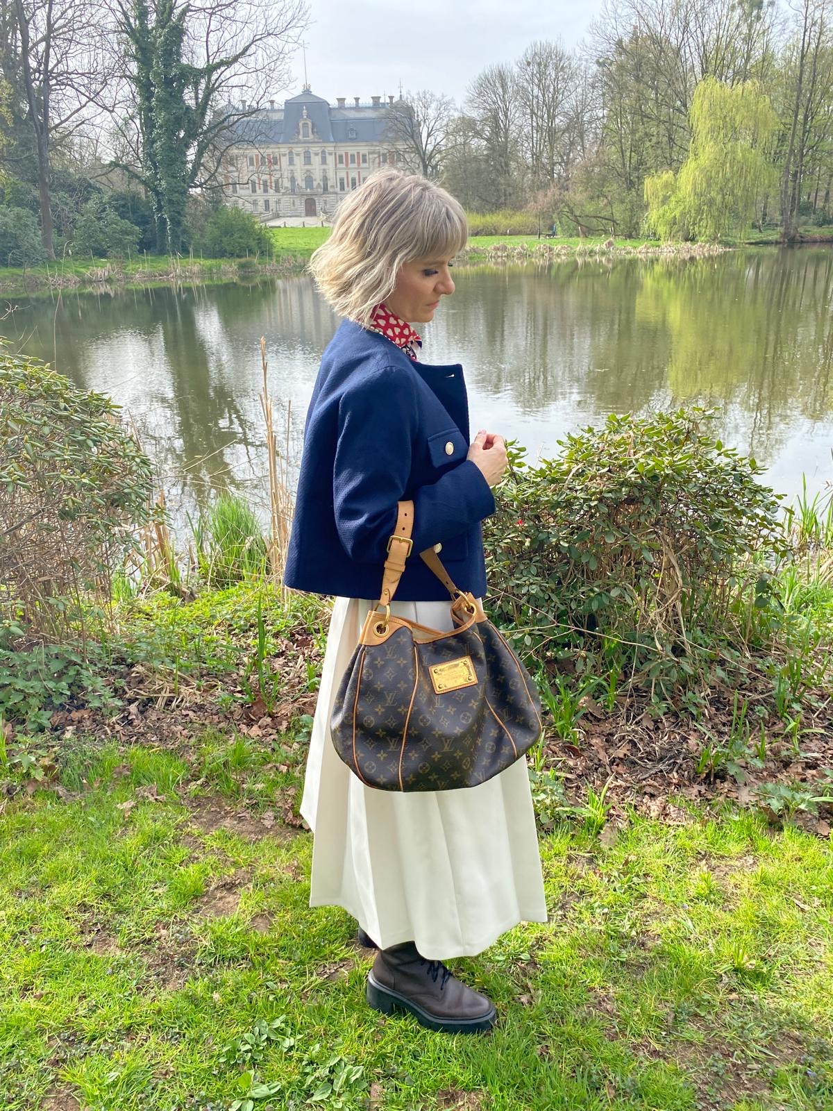 Louis Vuitton Galliera monogram vintage torebka - obrazek 11