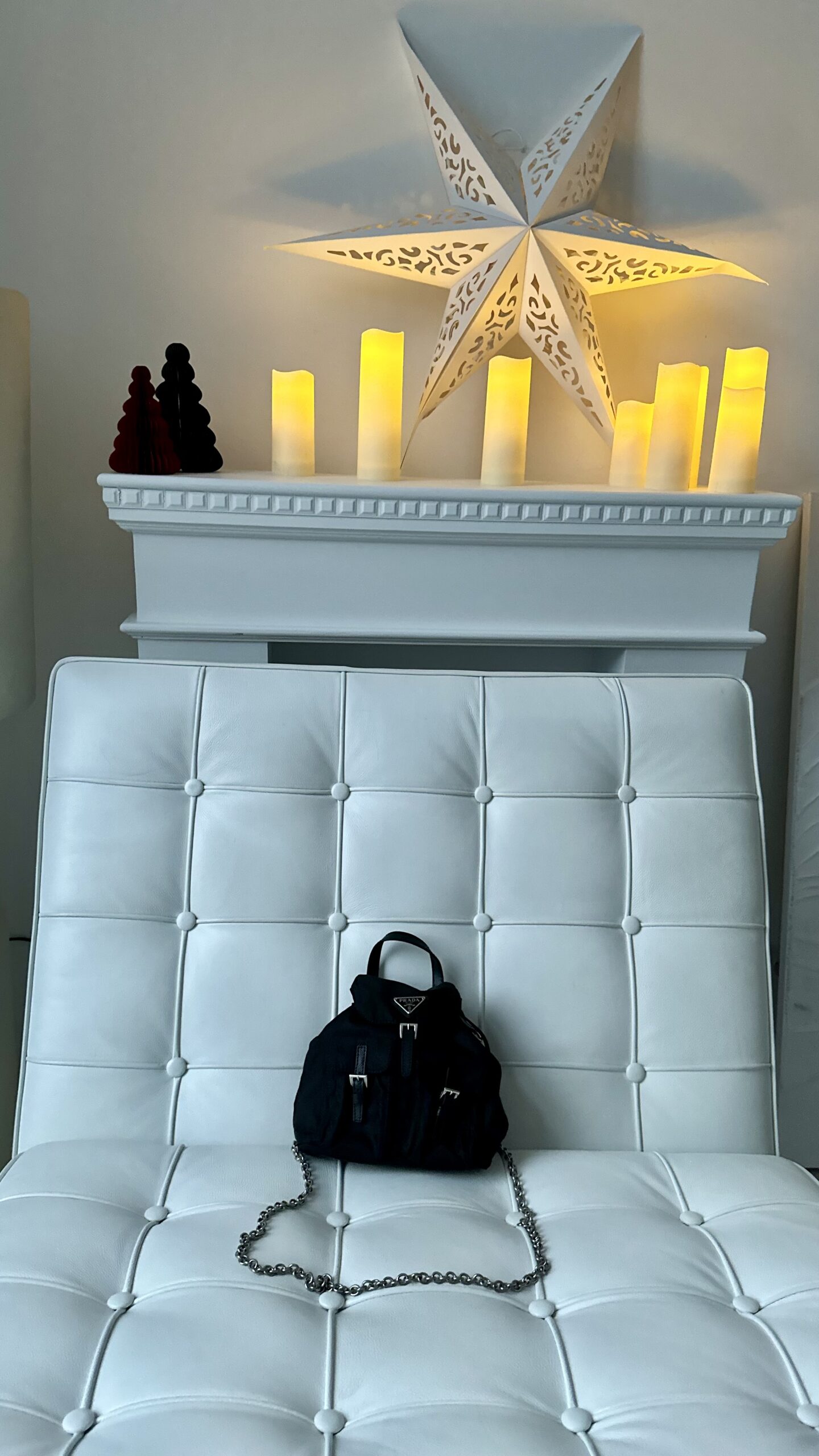 Prada mini nylon backpack czarna torebka - obrazek 2