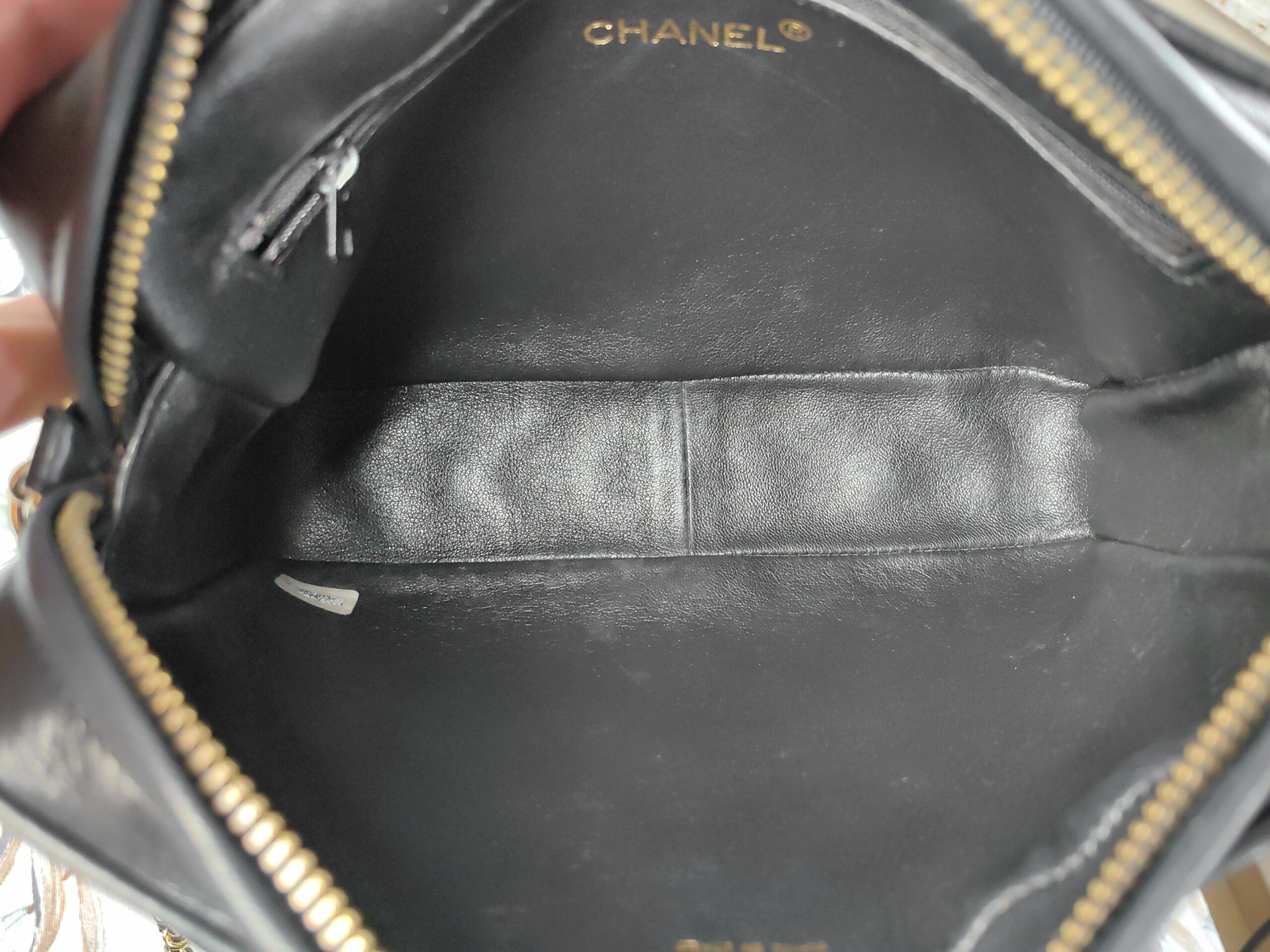CHANEL CC logo dimond quilted bag - obrazek 20