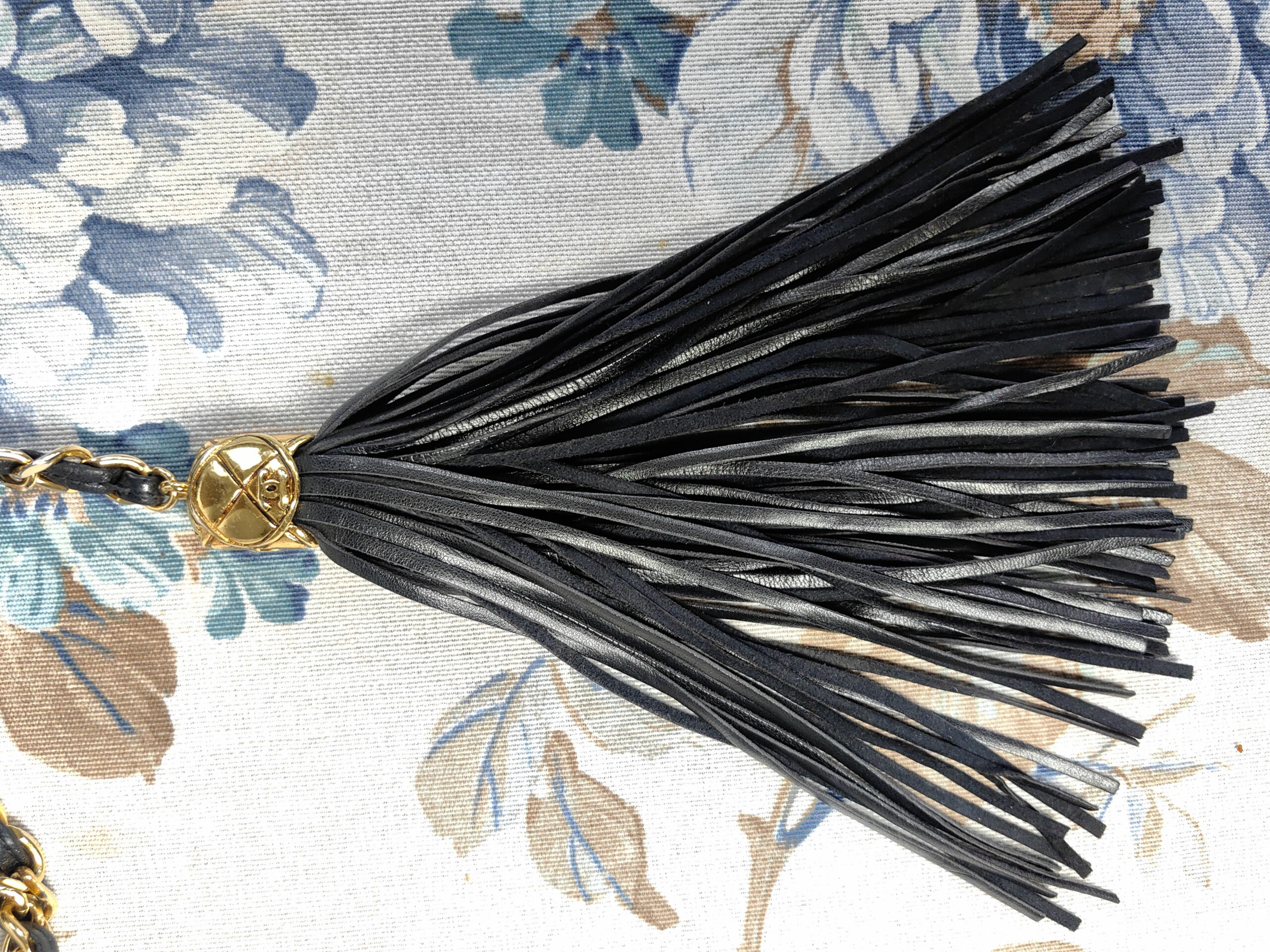 CHANEL CC logo dimond quilted bag - obrazek 14