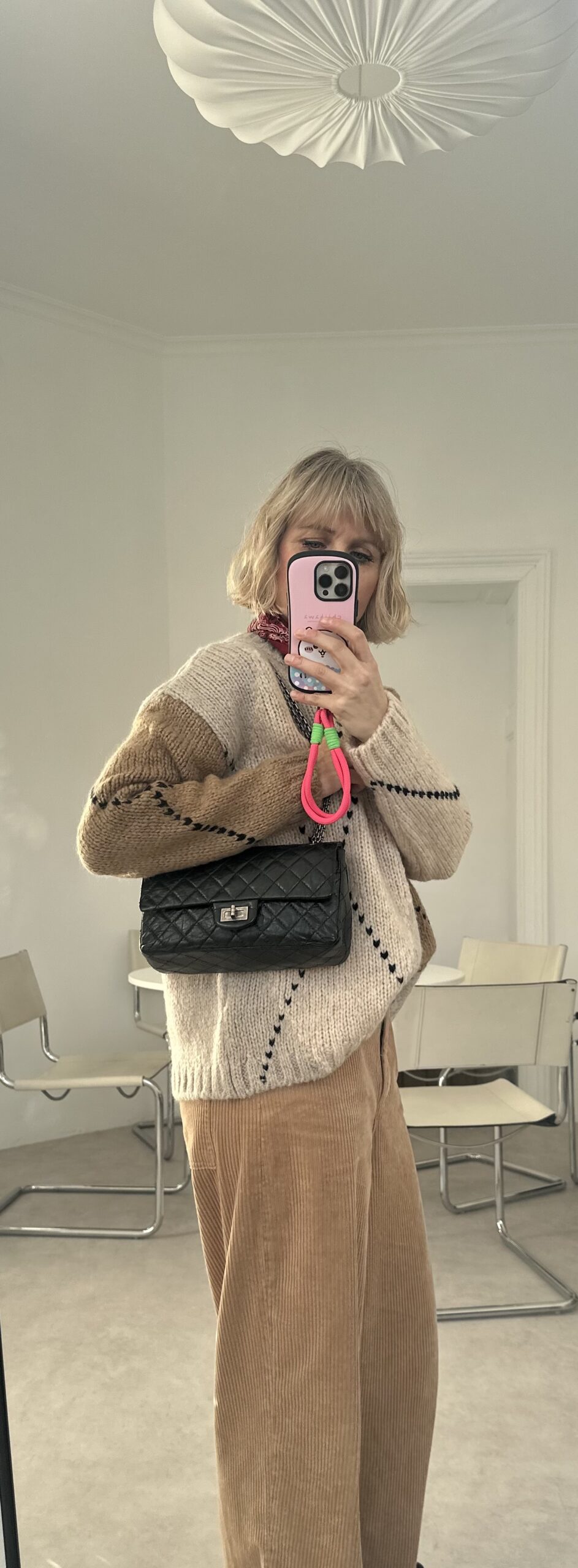 Chanel 2.55 Reissue 227 czarna torebka Vintage - obrazek 8