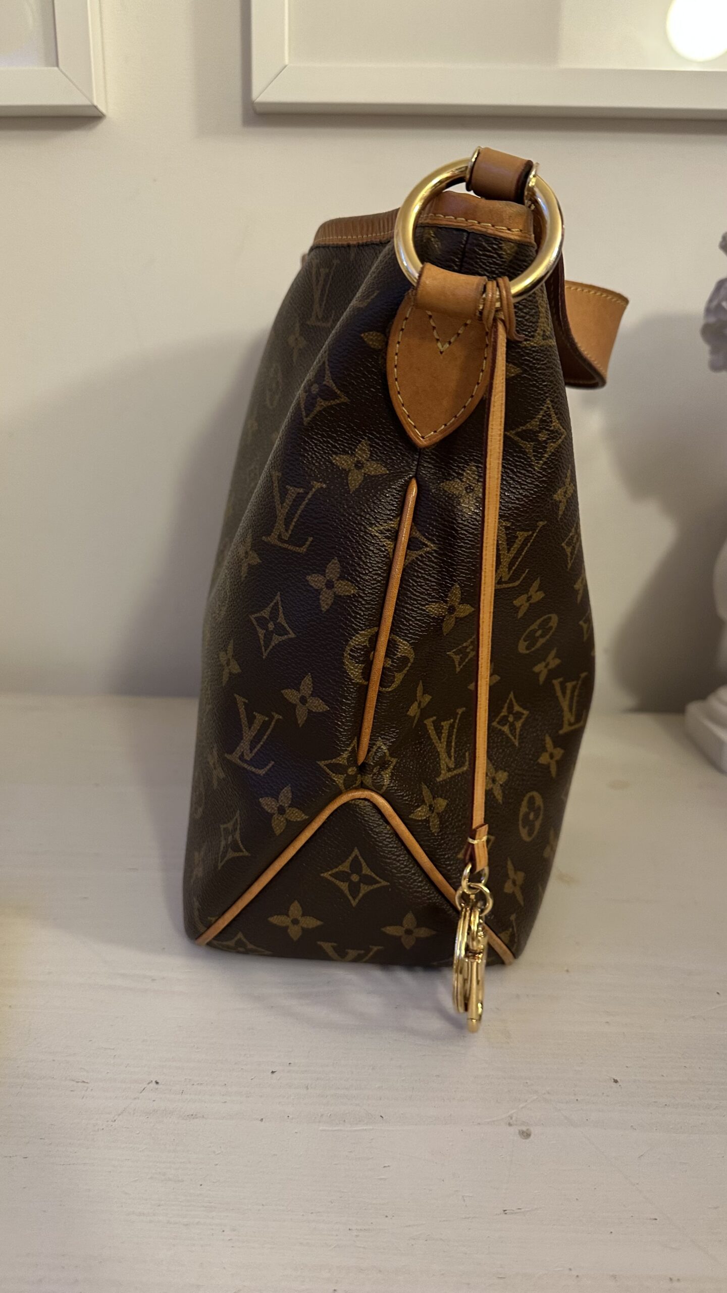 Louis Vuitton Delightfull pm brązowa torebka - obrazek 3