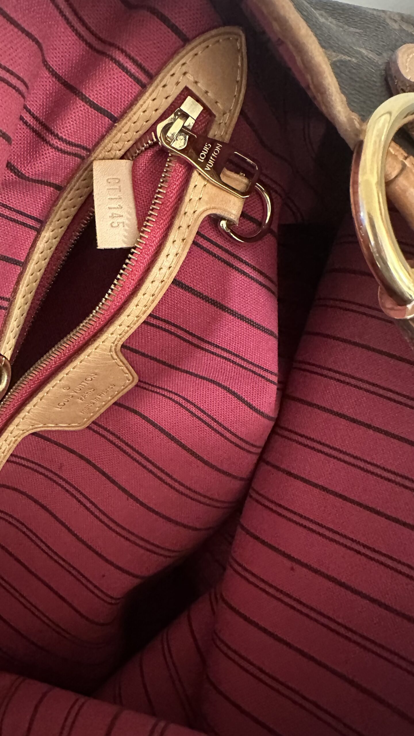 Louis Vuitton Delightfull pm brązowa torebka - obrazek 6