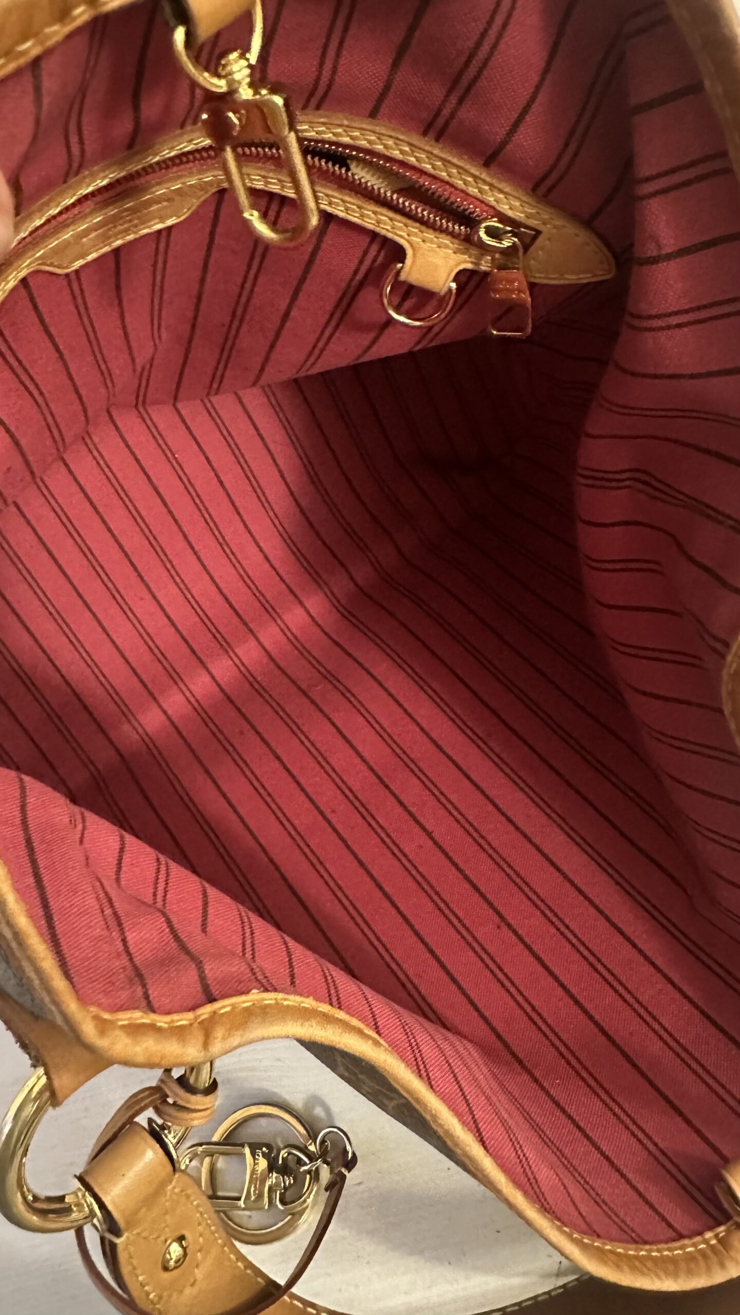 Louis Vuitton Delightfull pm brązowa torebka - obrazek 7