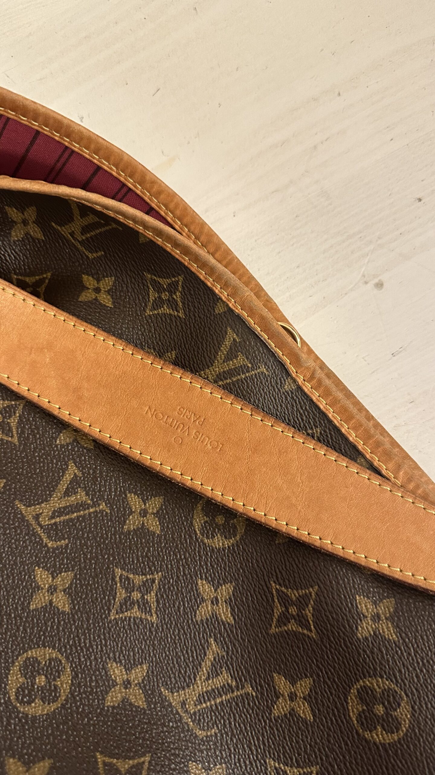 Louis Vuitton Delightfull pm brązowa torebka - obrazek 8