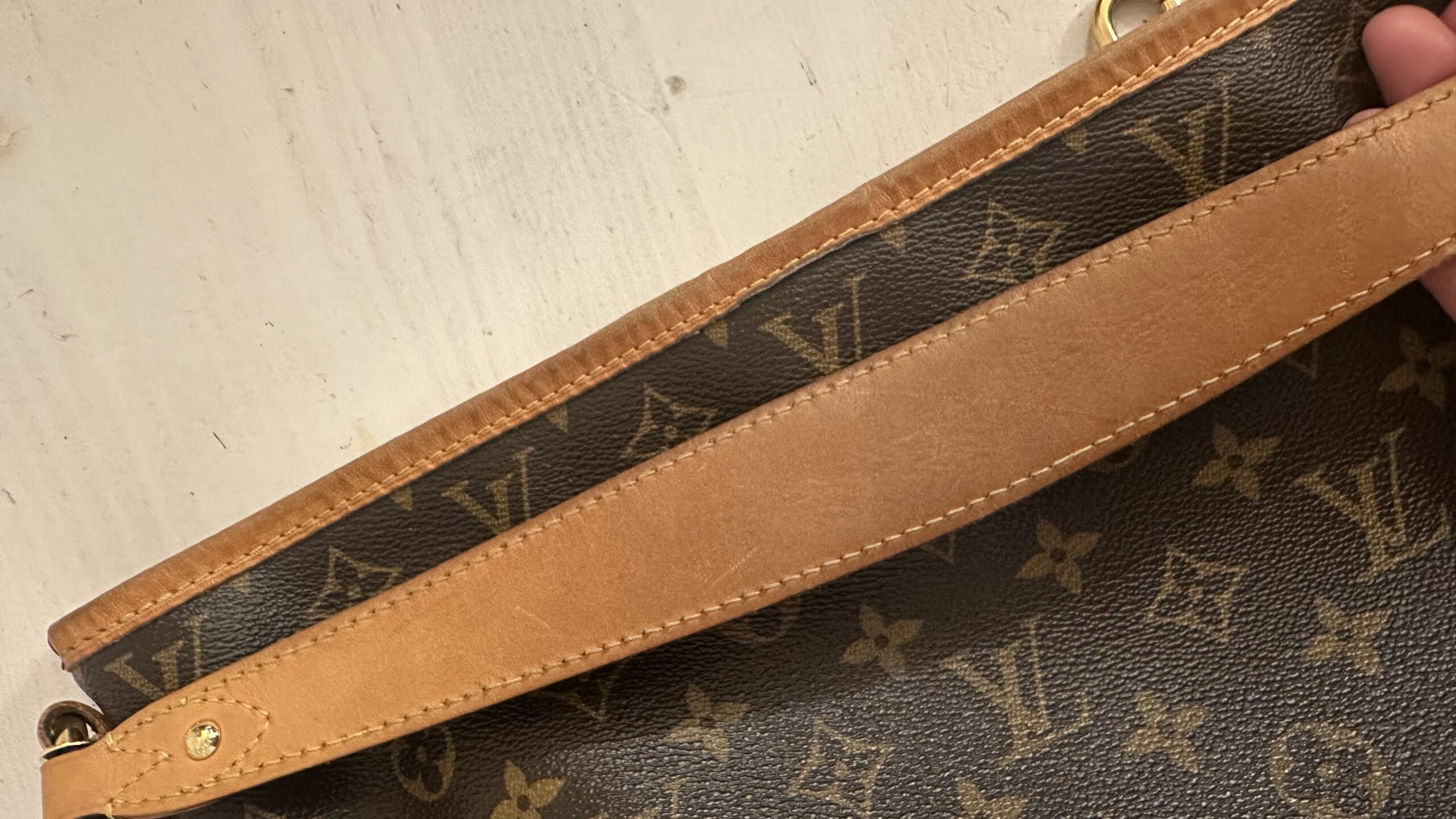 Louis Vuitton Delightfull pm brązowa torebka - obrazek 9