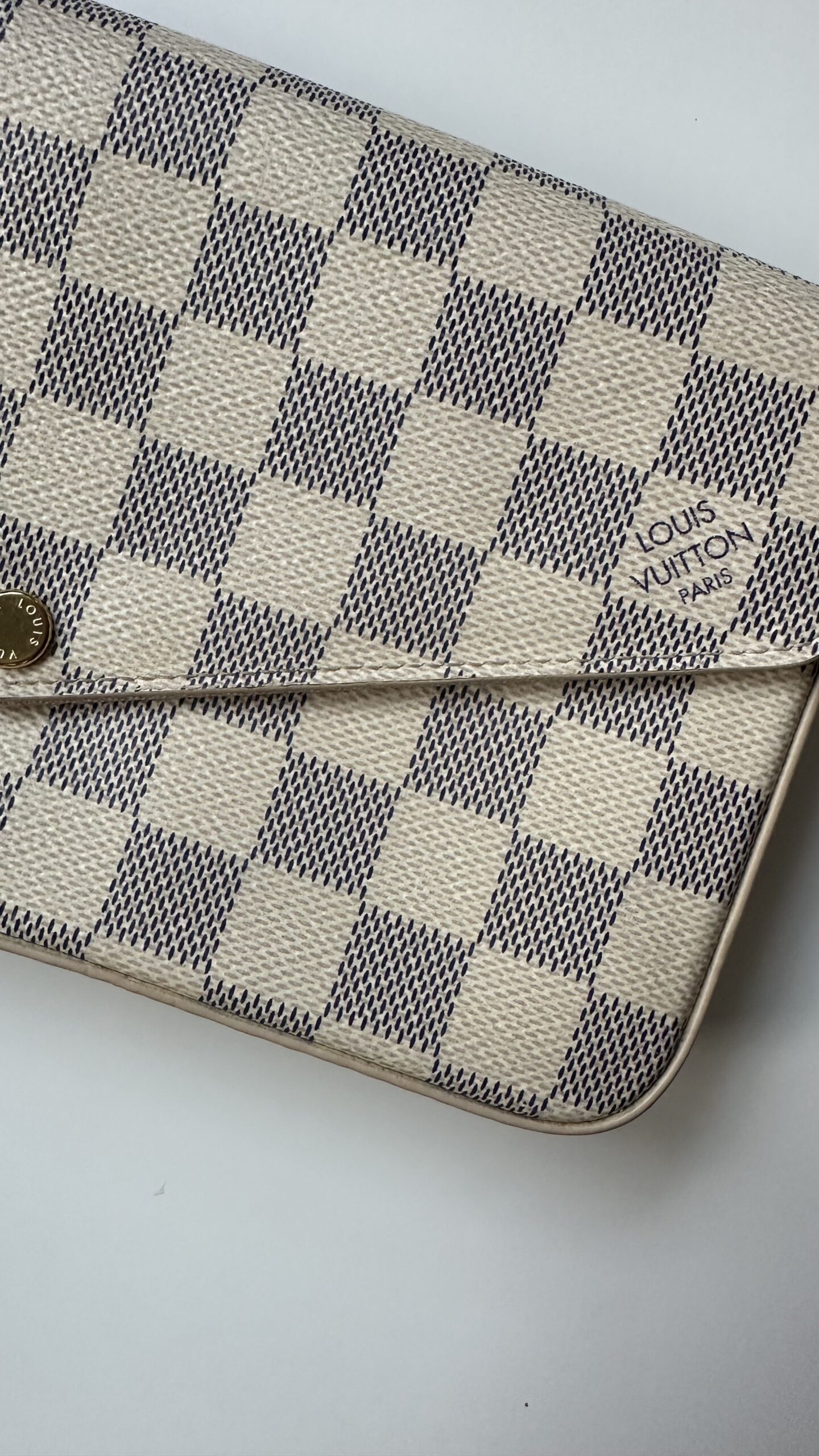 Louis Vuitton Felicie Monogram azur damier torebka - obrazek 4