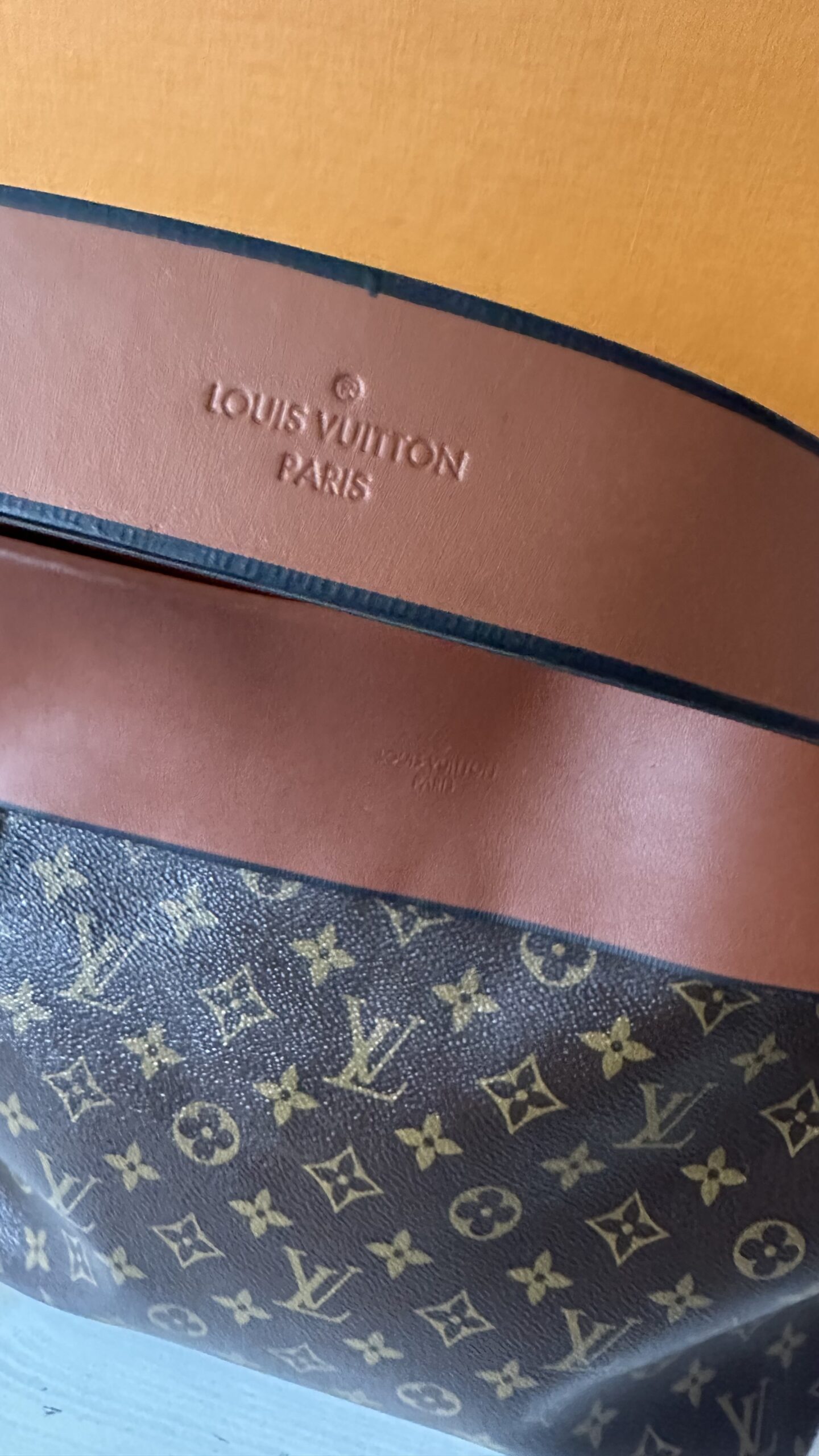 Louis Vuitton Tuileries Hobo monogram duża torebka - obrazek 5