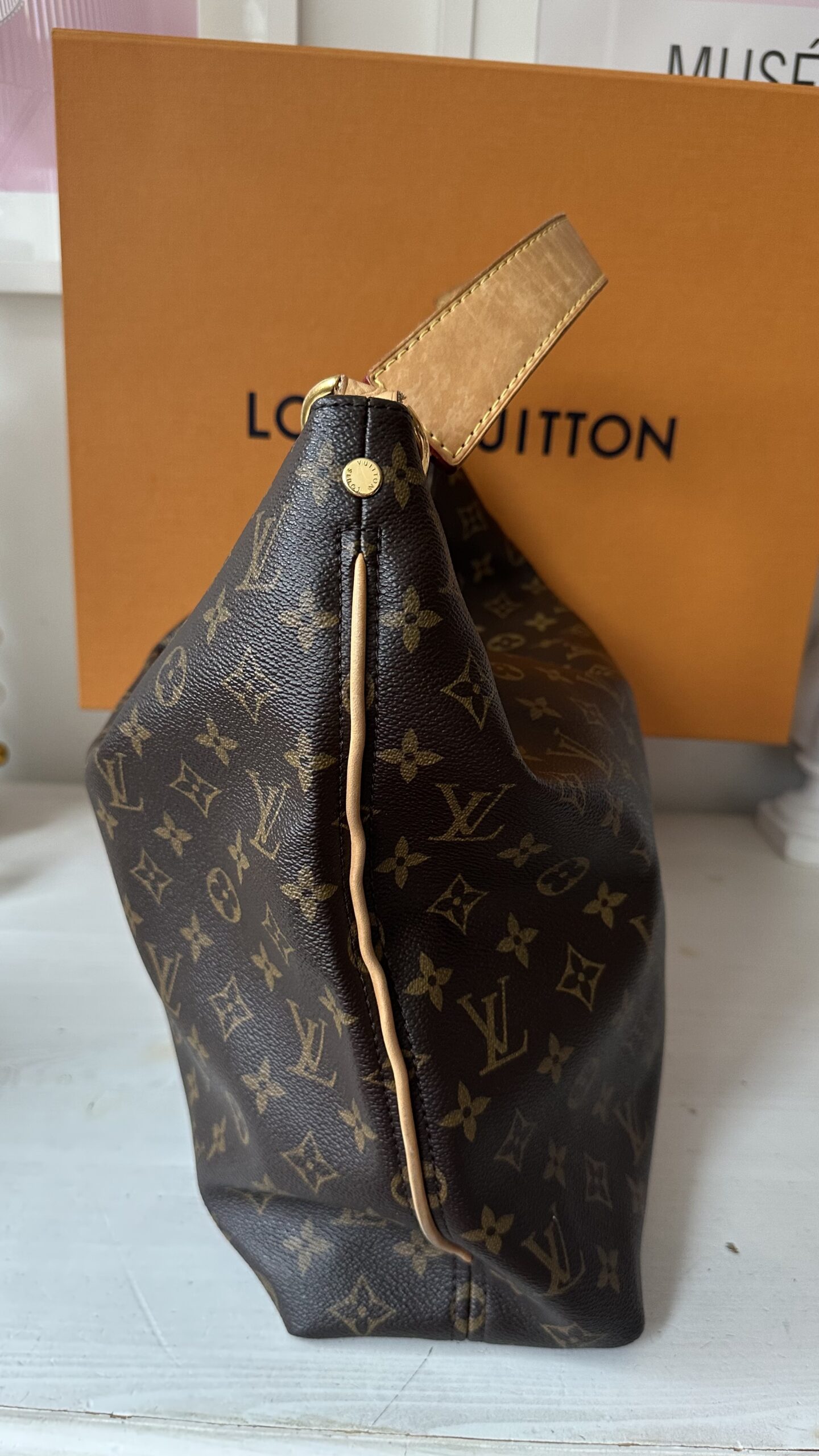 Louis Vuitton Sully MM monogram torebka - obrazek 5