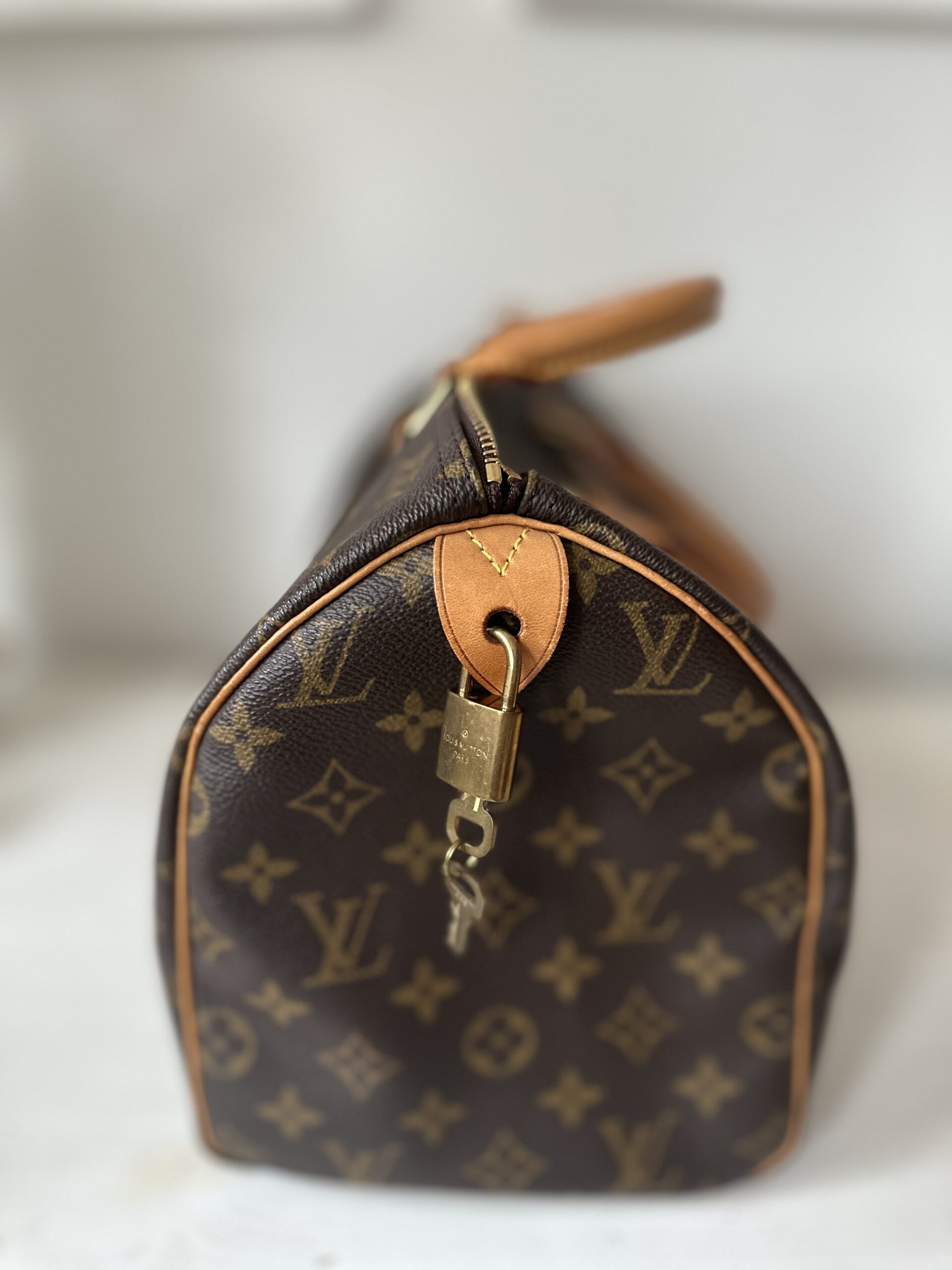 Louis Vuitton speedy 30 monogram vintage kuferek - obrazek 3