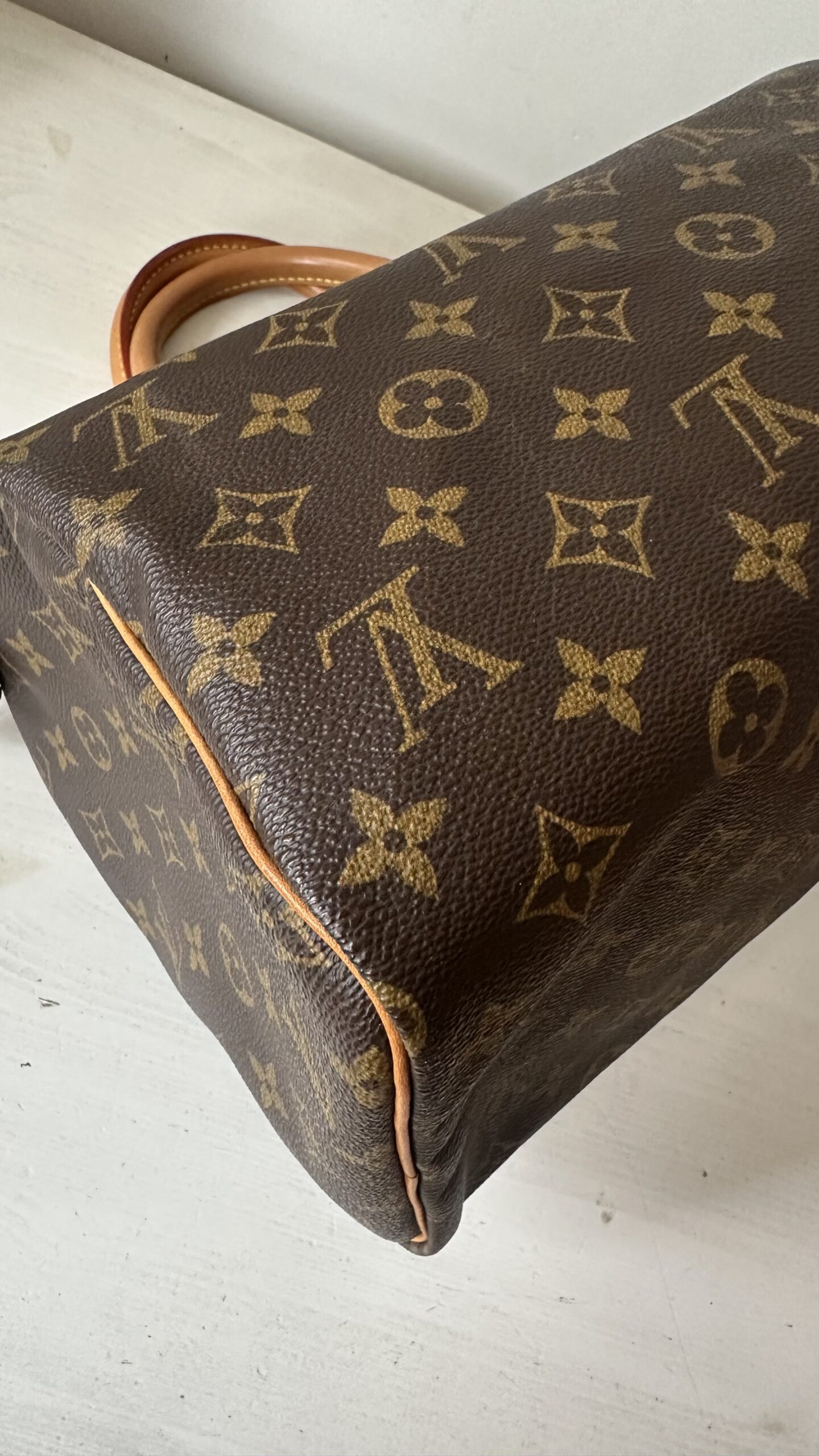 Louis Vuitton speedy 30 monogram vintage kuferek - obrazek 4