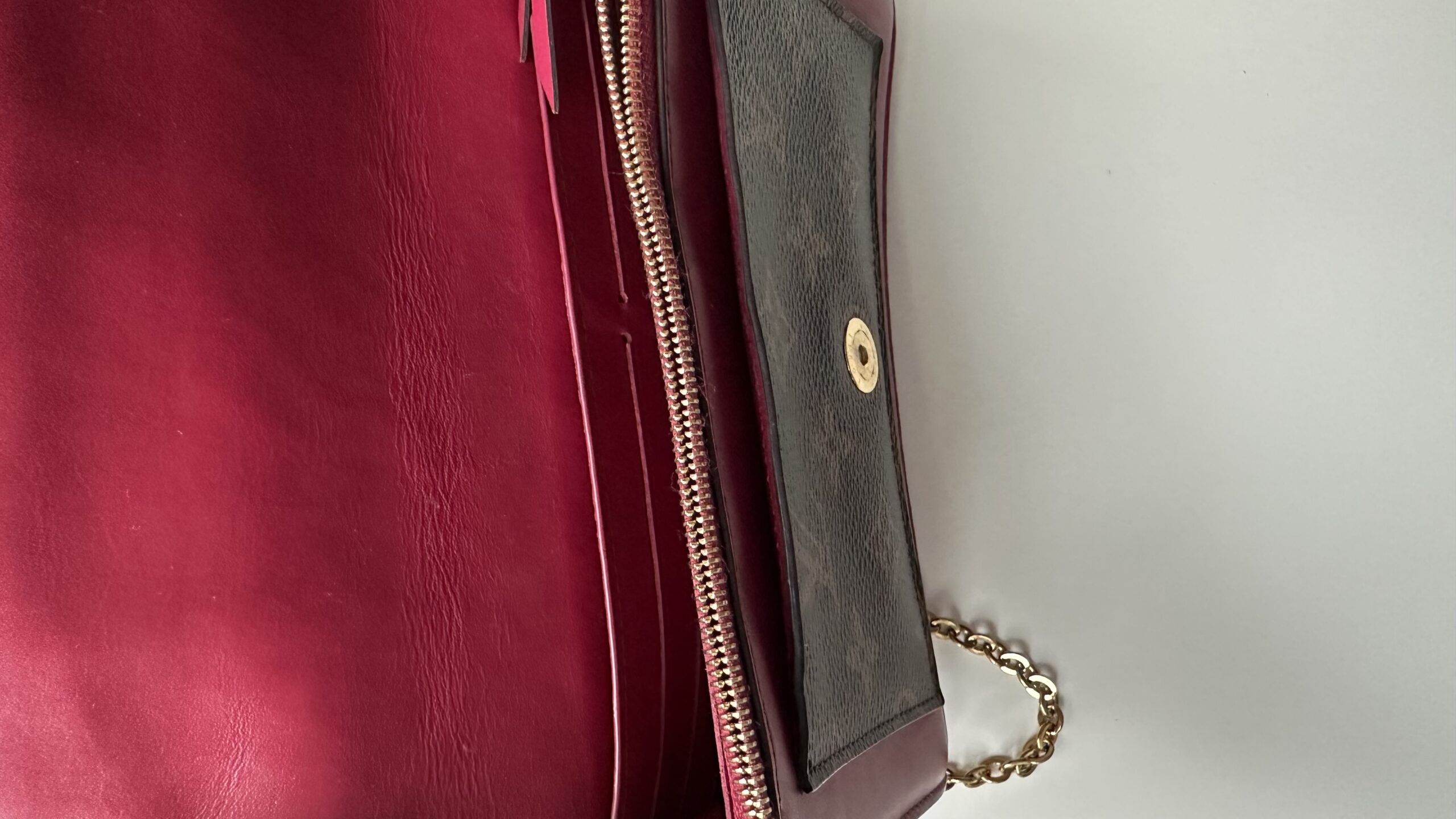 Louis Vuitton Florę Chain Wallet torebka na łańcuszku - obrazek 7