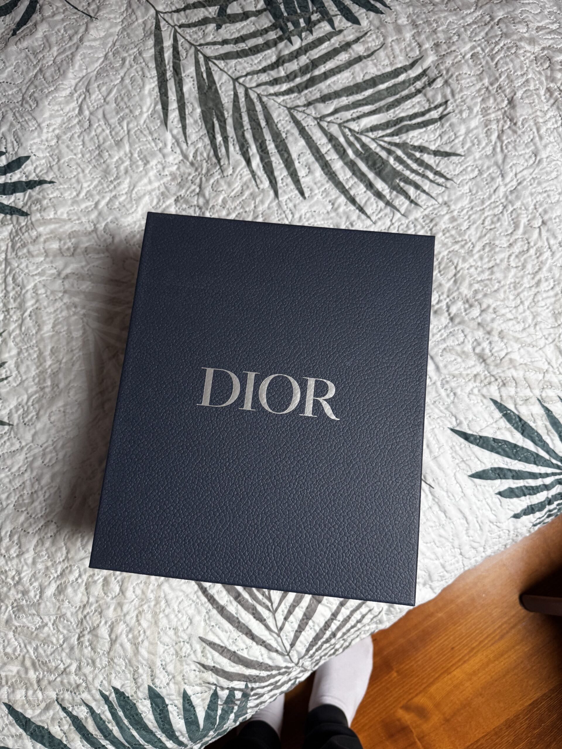 Dior Oblique Zipped Pouch Bag Black - obrazek 6